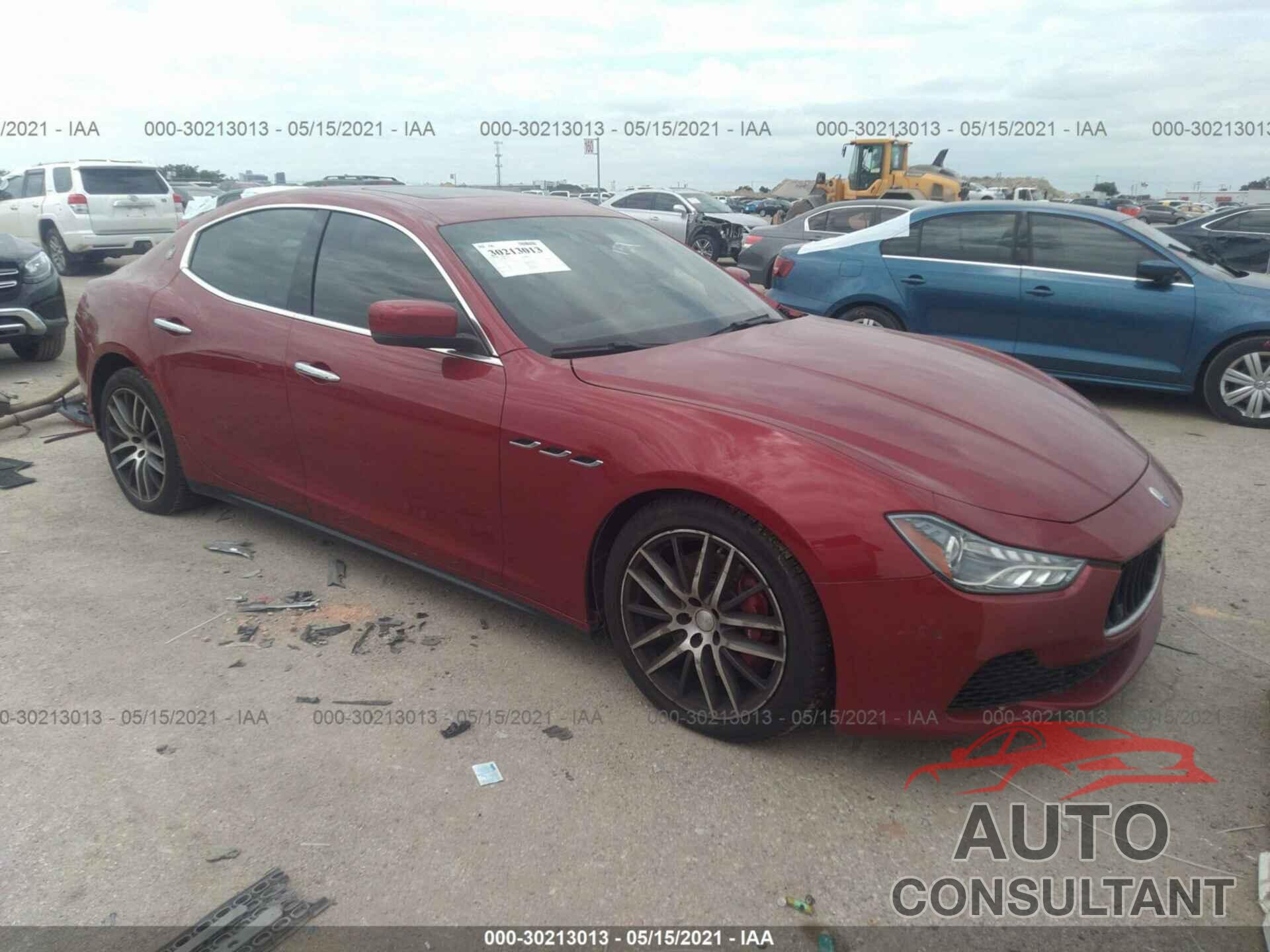 MASERATI GHIBLI 2016 - ZAM57RTAXG1165855