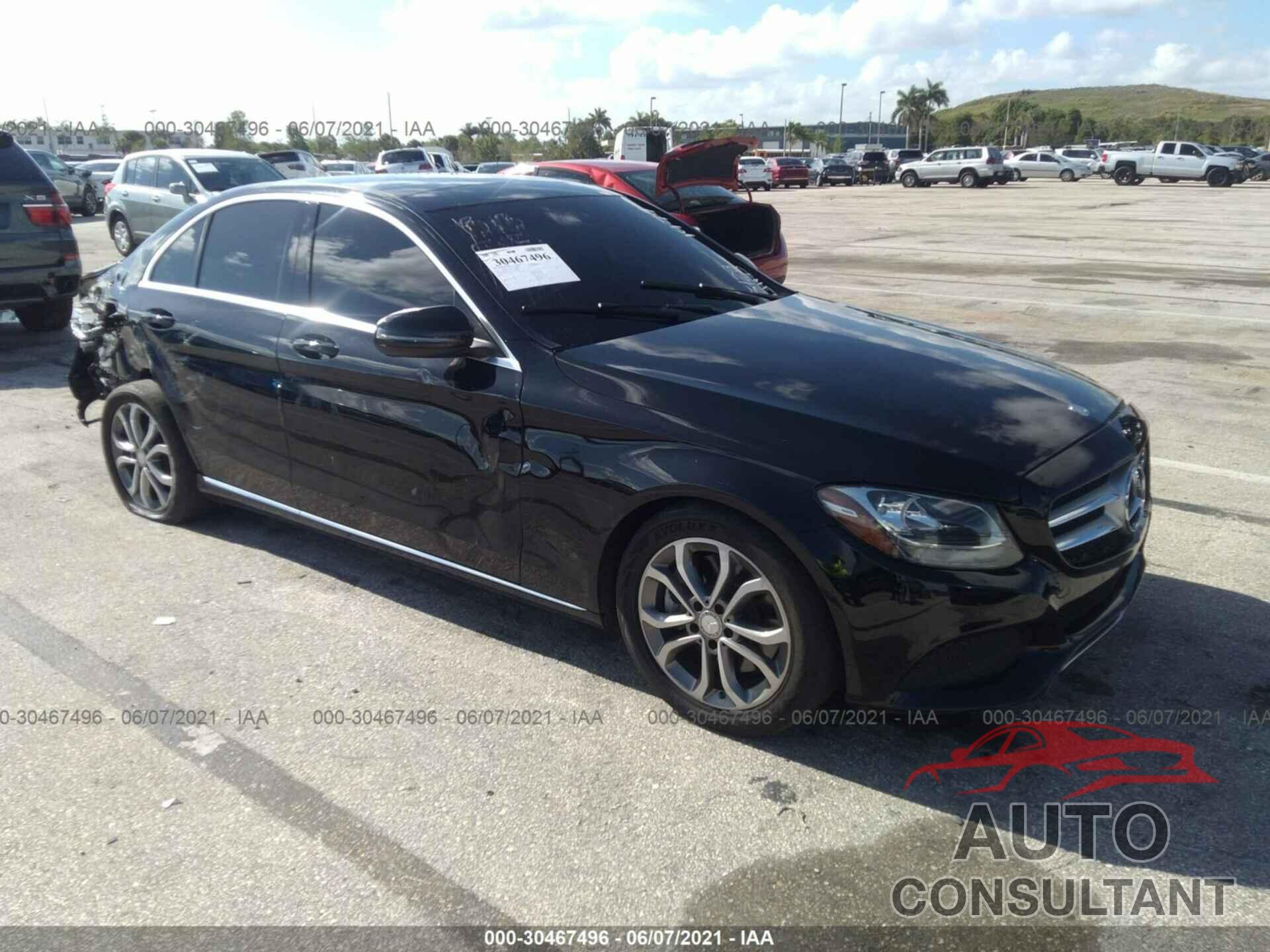 MERCEDES-BENZ C-CLASS 2017 - 55SWF4JB3HU191974