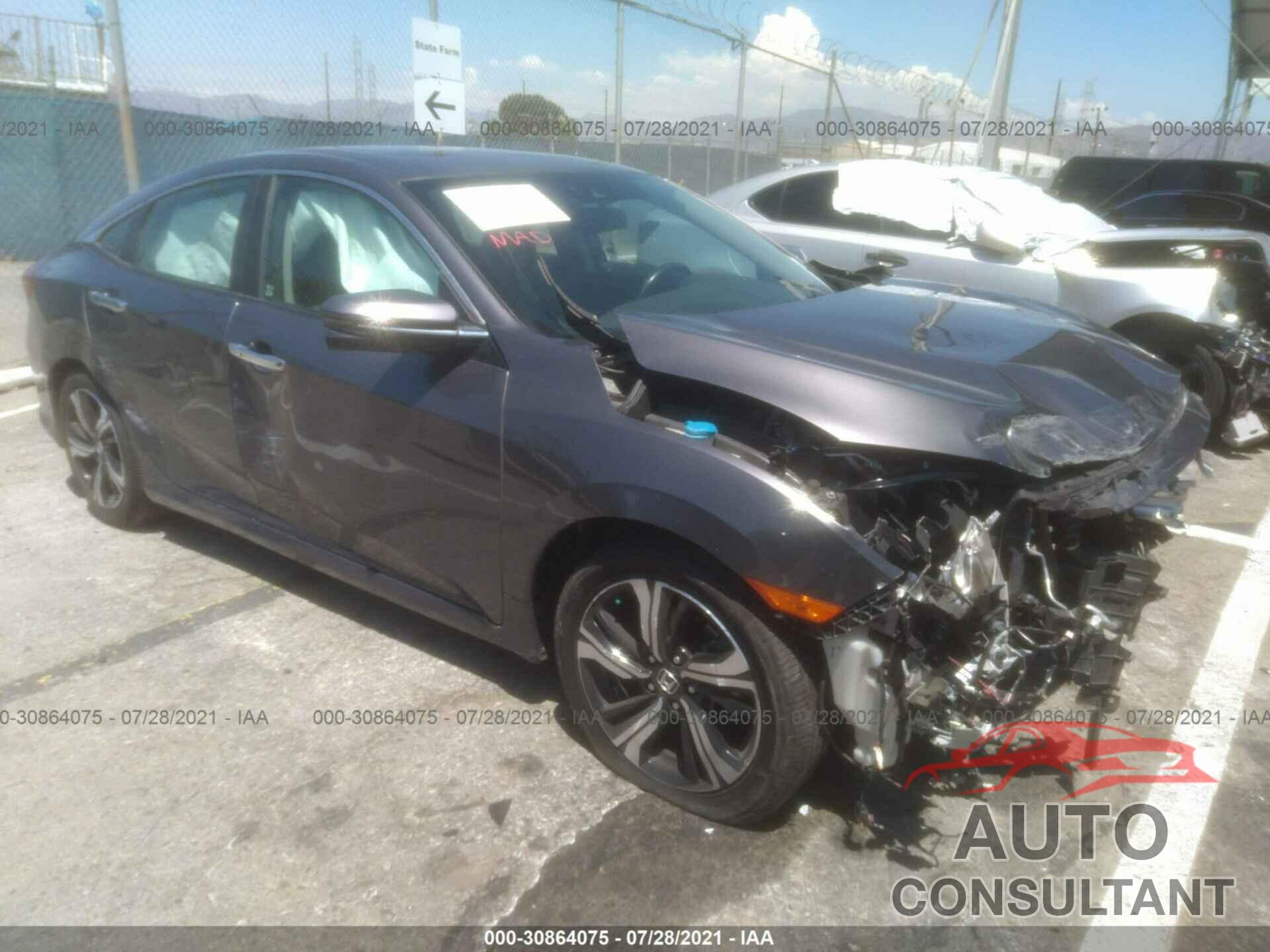 HONDA CIVIC SEDAN 2017 - 2HGFC1F99HH634705