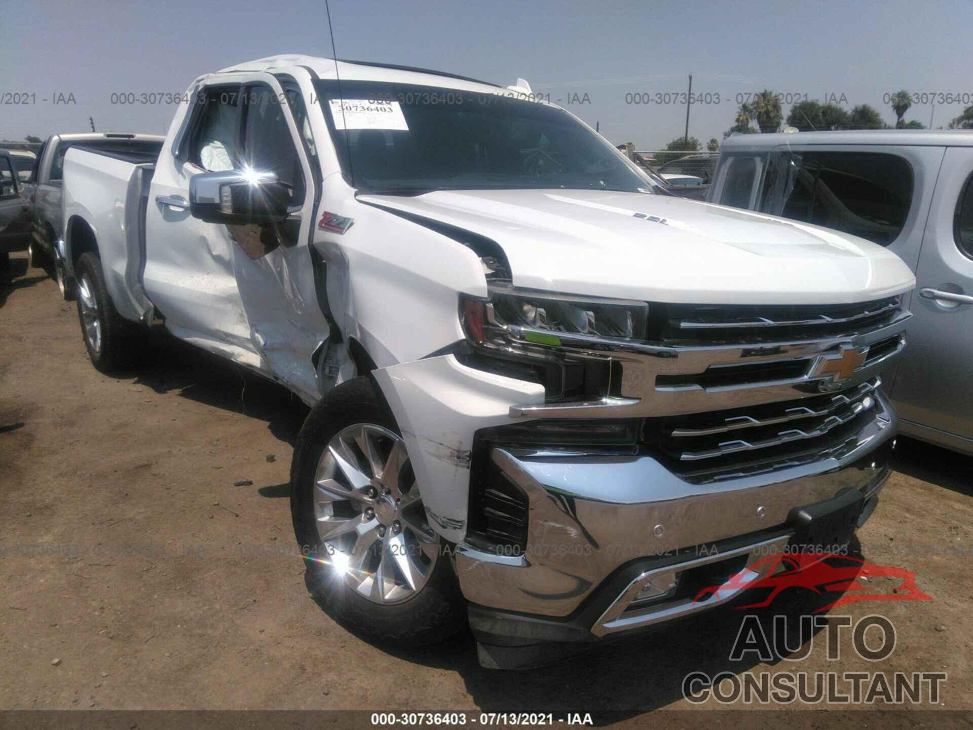 CHEVROLET SILVERADO 1500 2019 - 1GCUYGEL3KZ119911