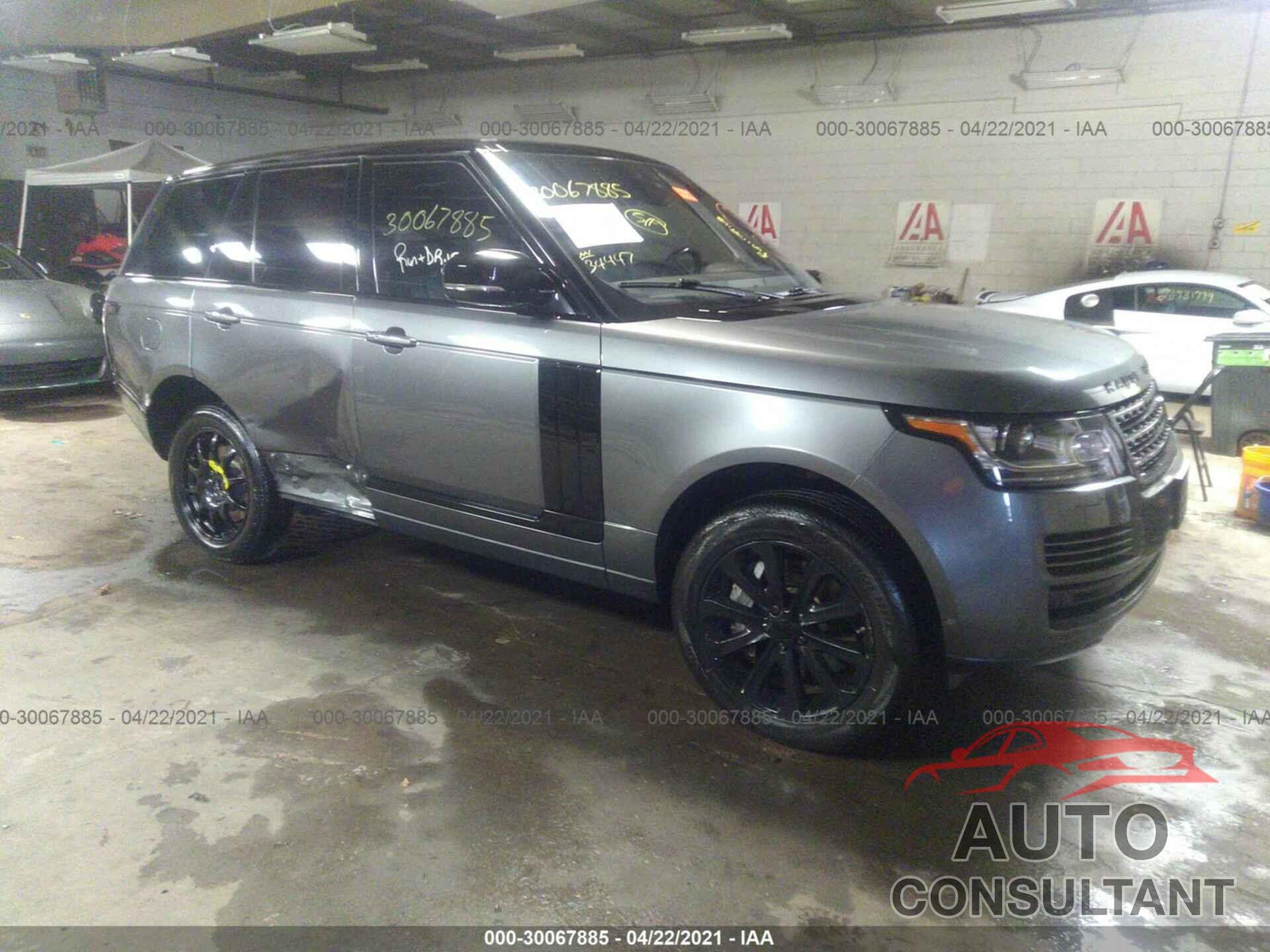 LAND ROVER RANGE ROVER 2017 - SALGS2FV0HA359418