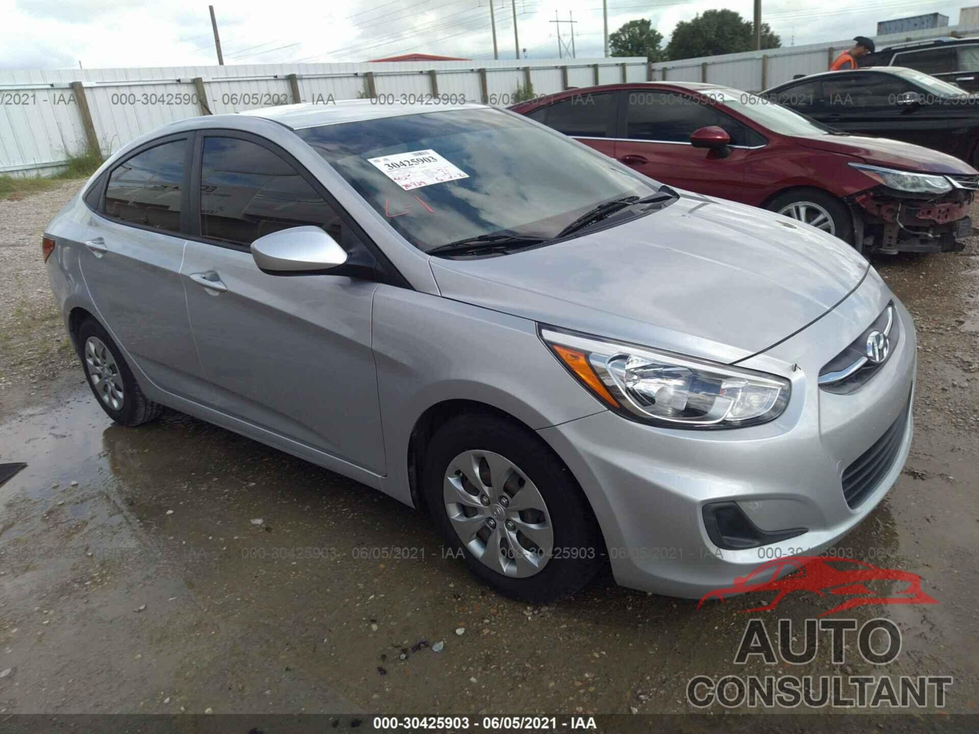 HYUNDAI ACCENT 2017 - KMHCT4AE9HU222493