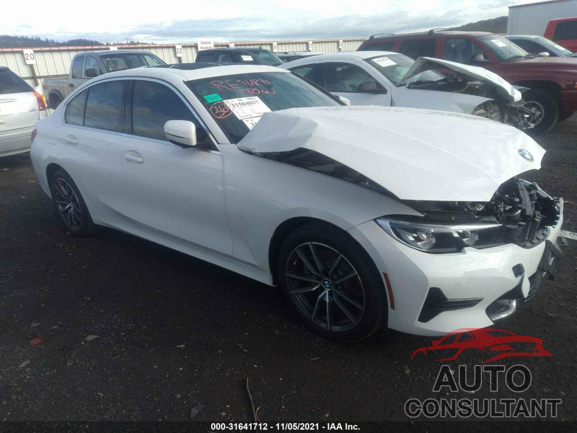 BMW 3 SERIES 2020 - 3MW5R7J00L8B29303