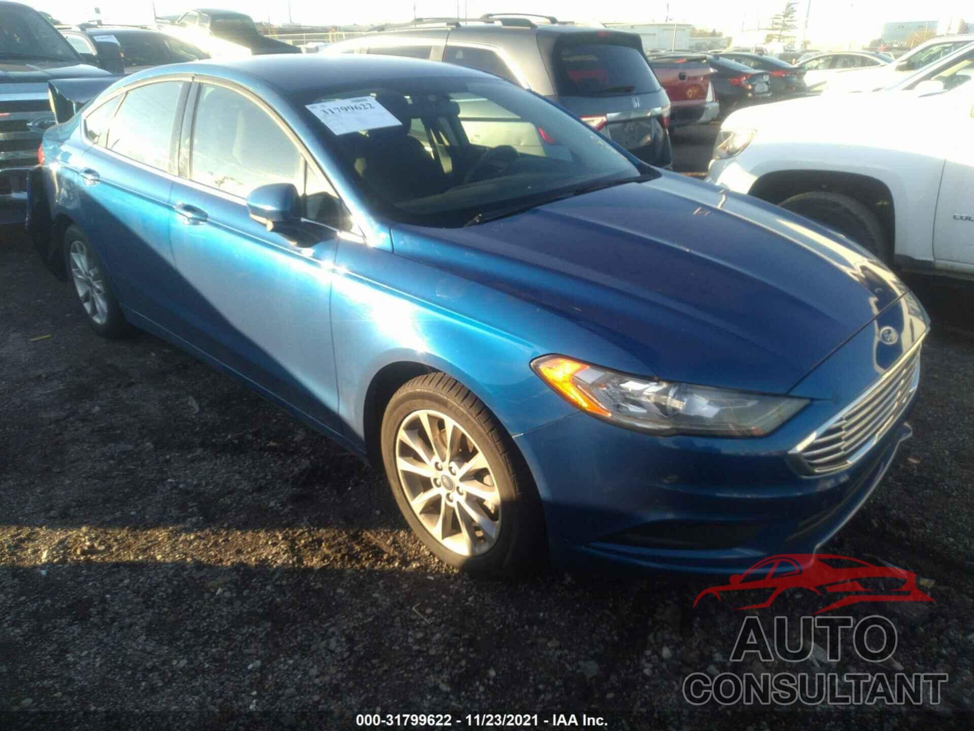 FORD FUSION 2017 - 3FA6P0H79HR199932