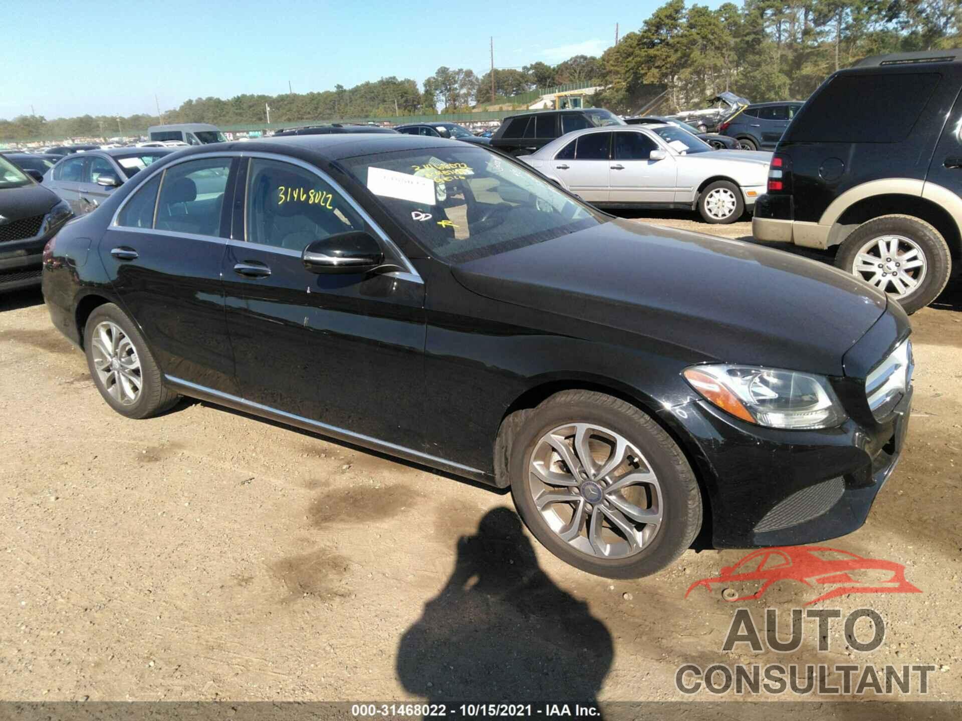 MERCEDES-BENZ C-CLASS 2016 - 55SWF4KB1GU103596