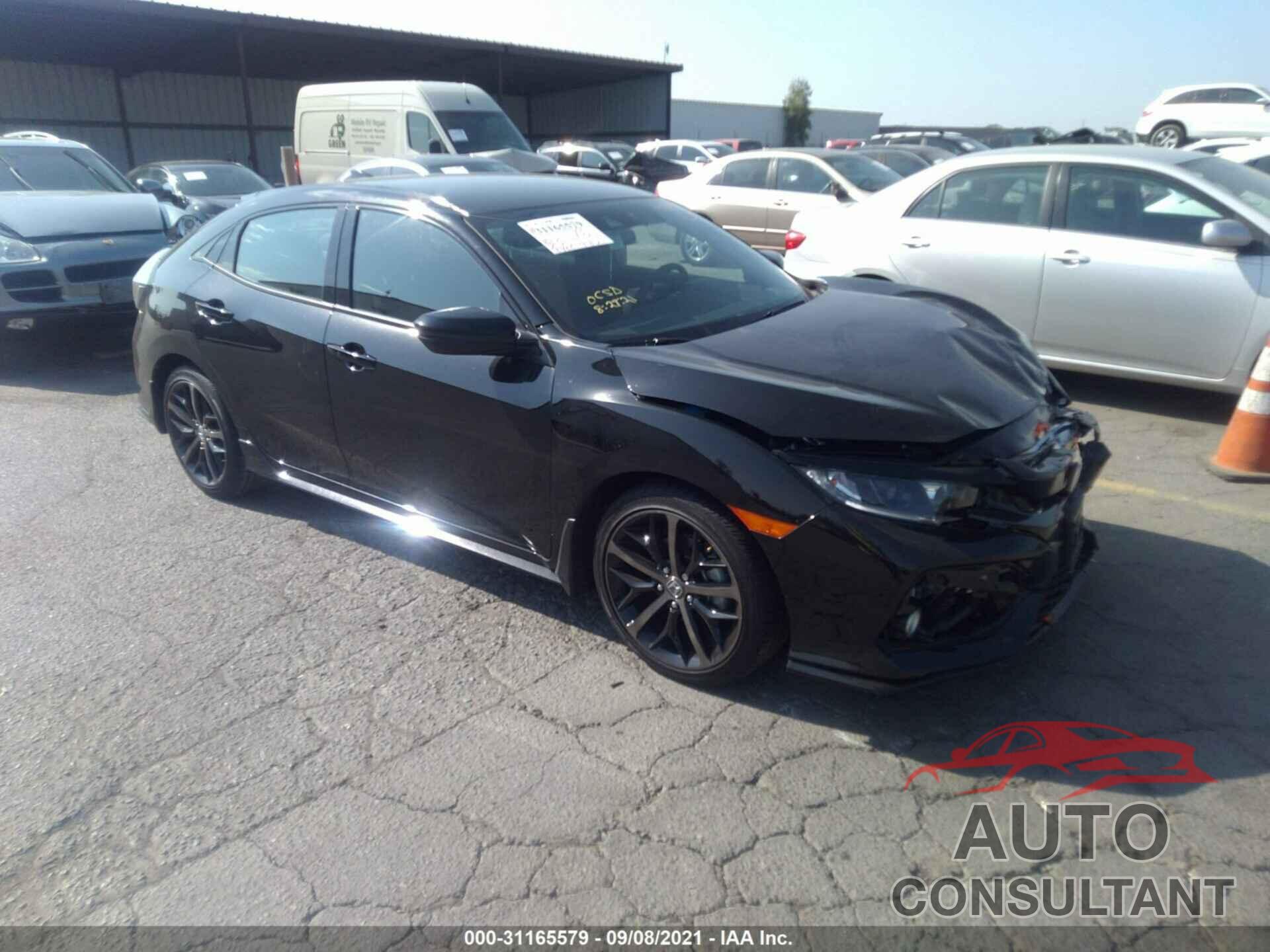 HONDA CIVIC HATCHBACK 2021 - SHHFK7H43MU412326