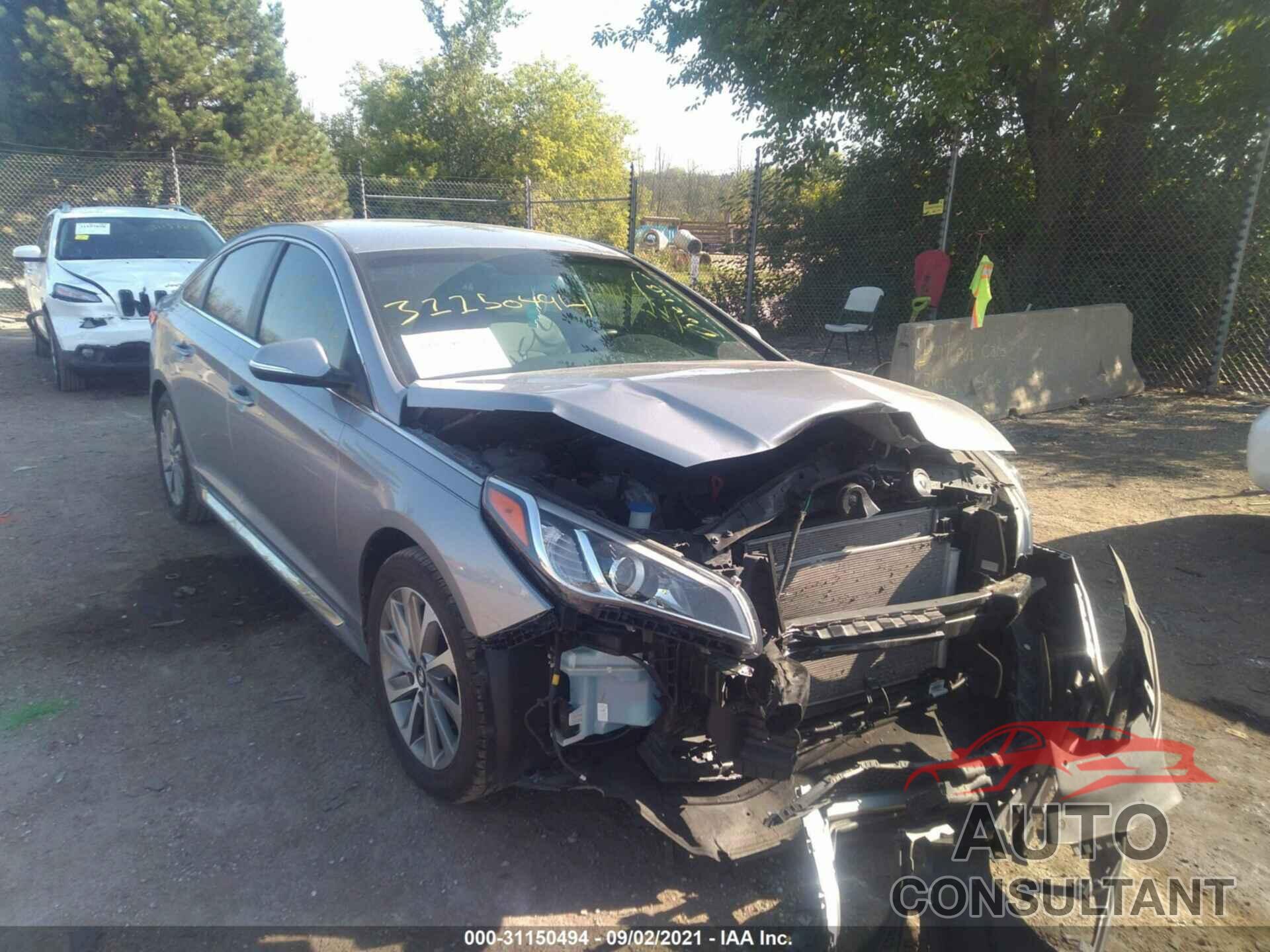 HYUNDAI SONATA 2017 - 5NPE34AFXHH446615