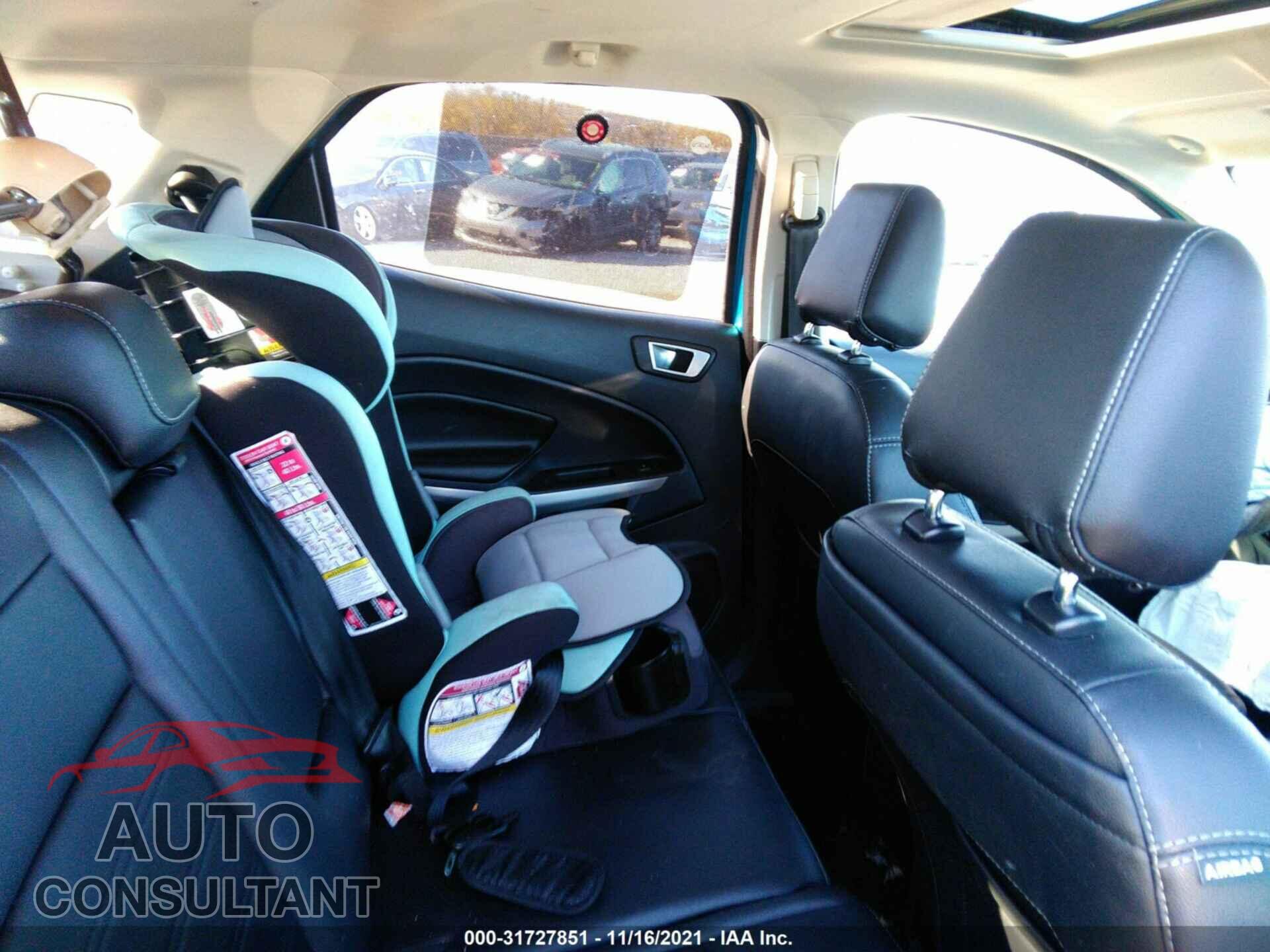 FORD ECOSPORT 2019 - MAJ6S3KL9KC279498