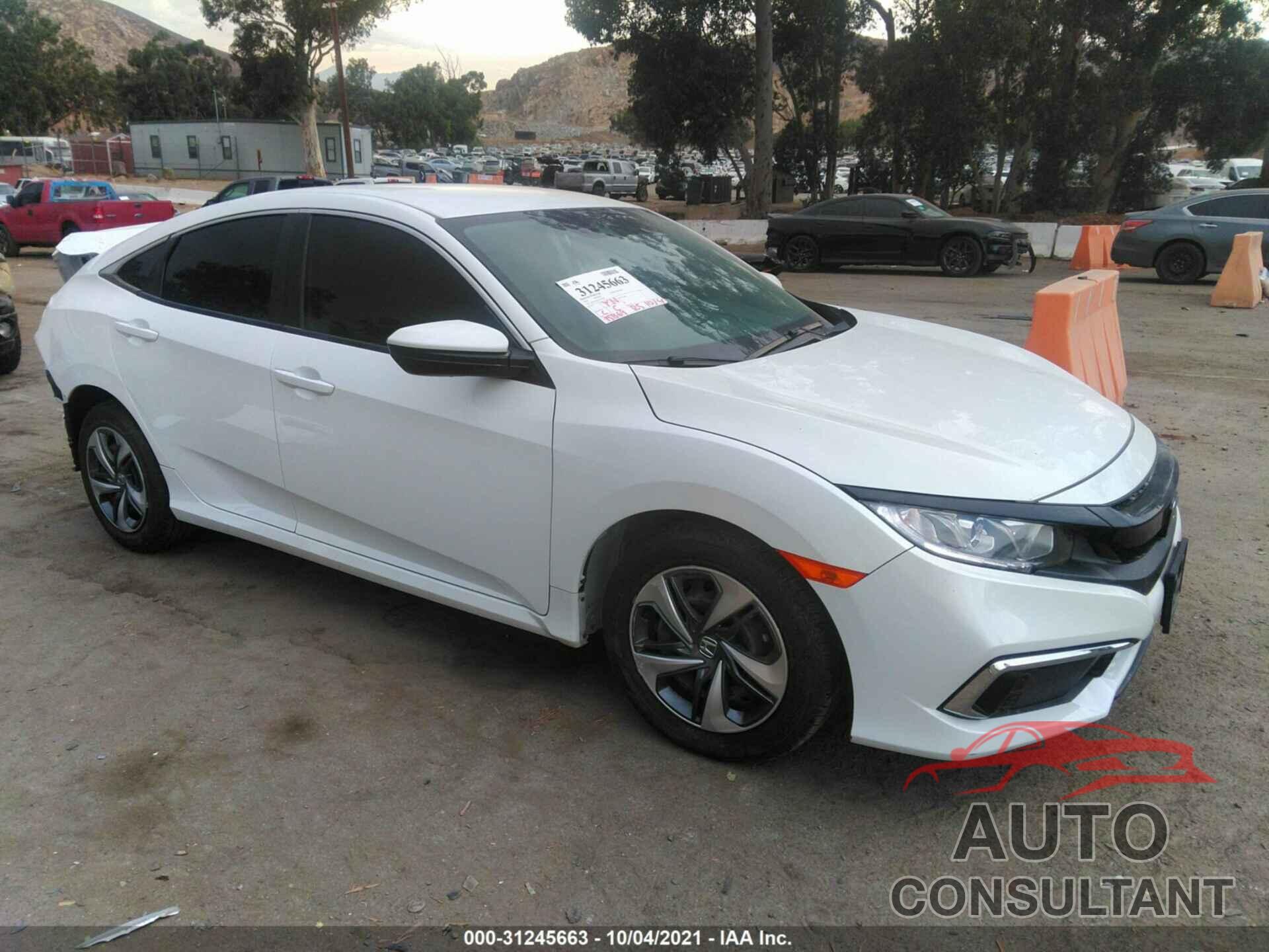 HONDA CIVIC SEDAN 2020 - 2HGFC2F60LH536358