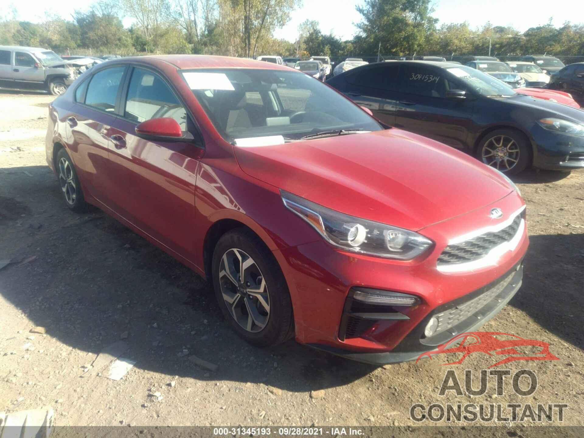 KIA FORTE 2020 - 3KPF24AD1LE248010