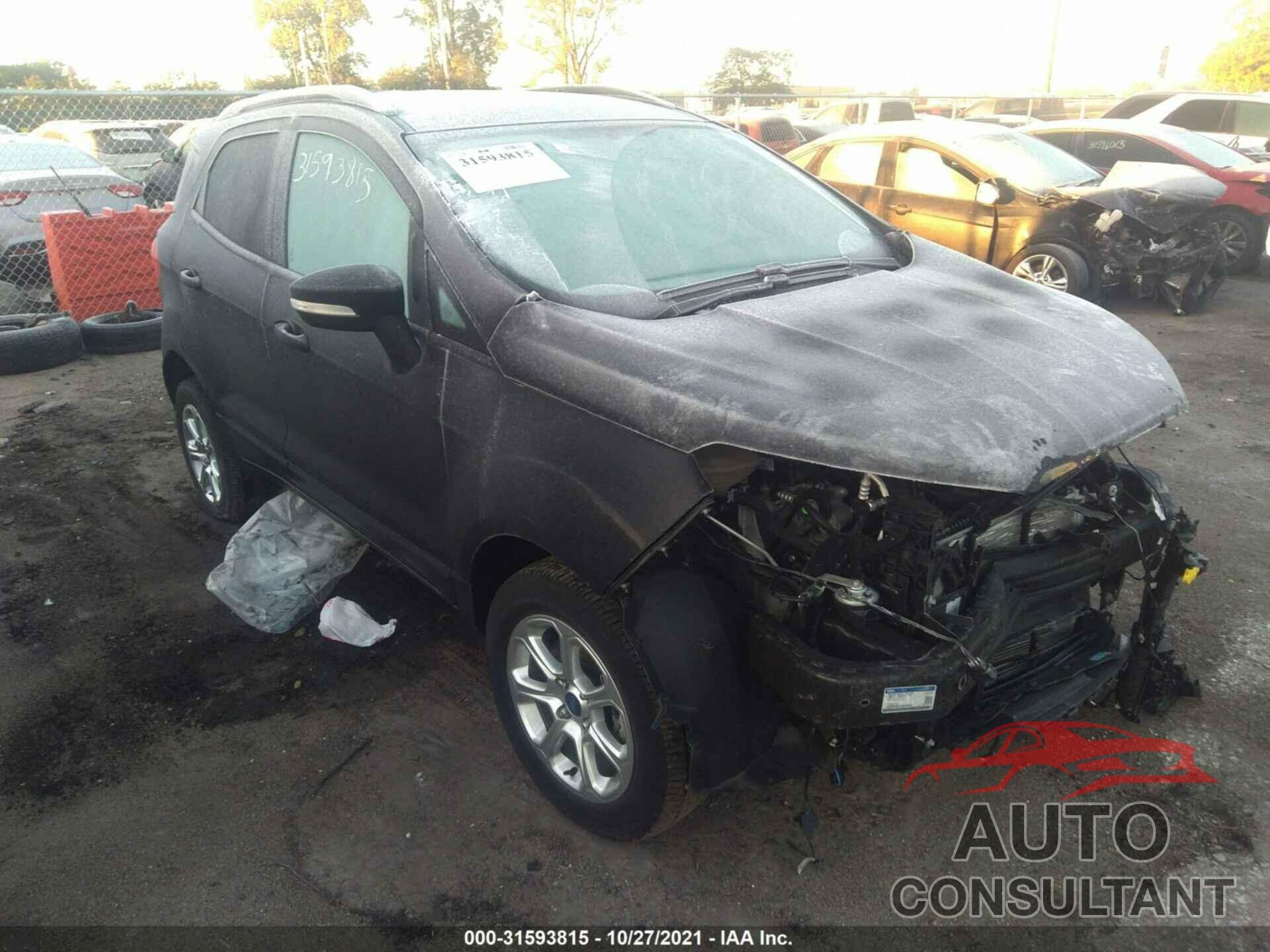 FORD ECOSPORT 2018 - MAJ6P1UL4JC213670