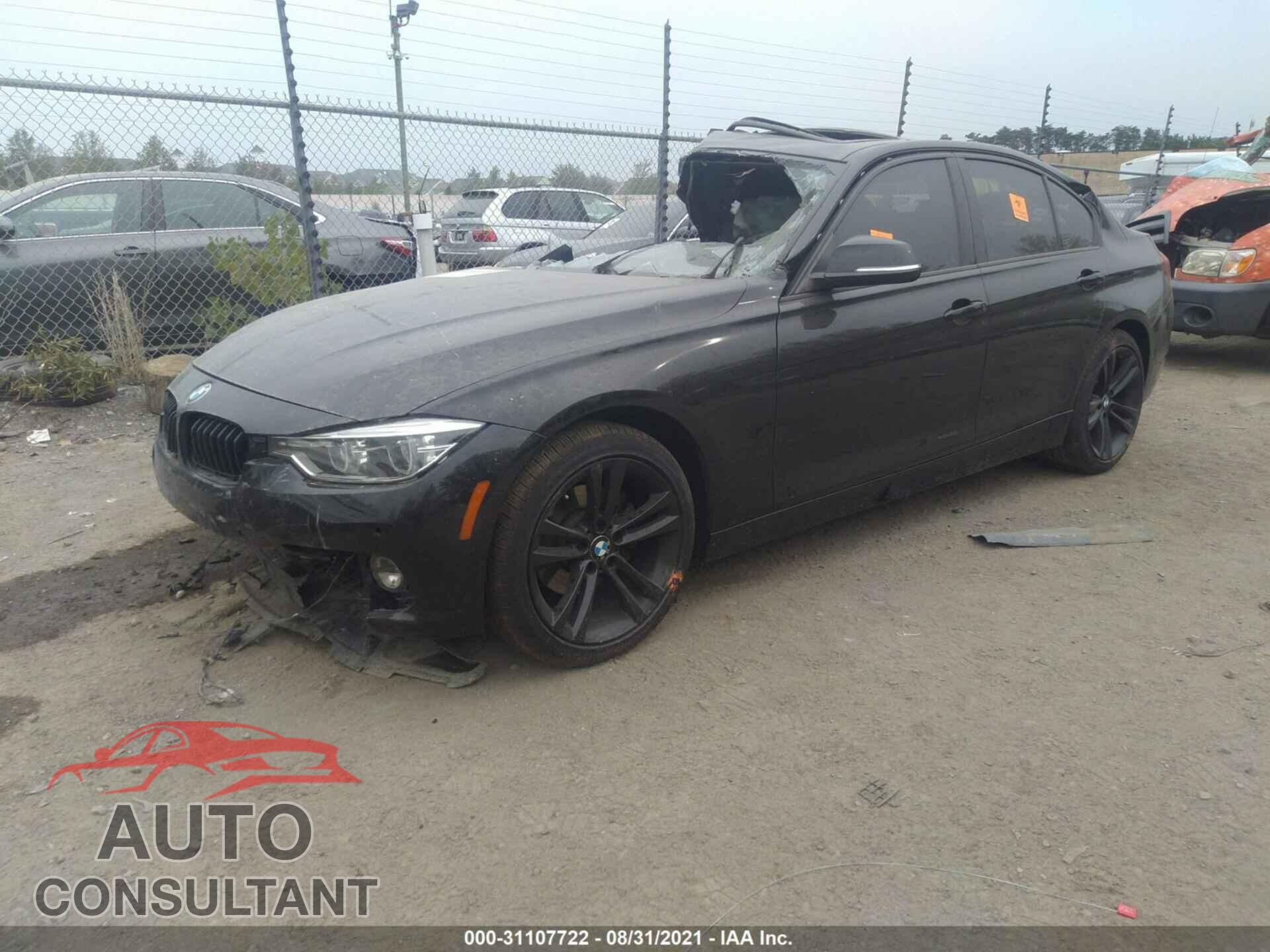 BMW 3 SERIES 2016 - WBA8E3G52GNU05178