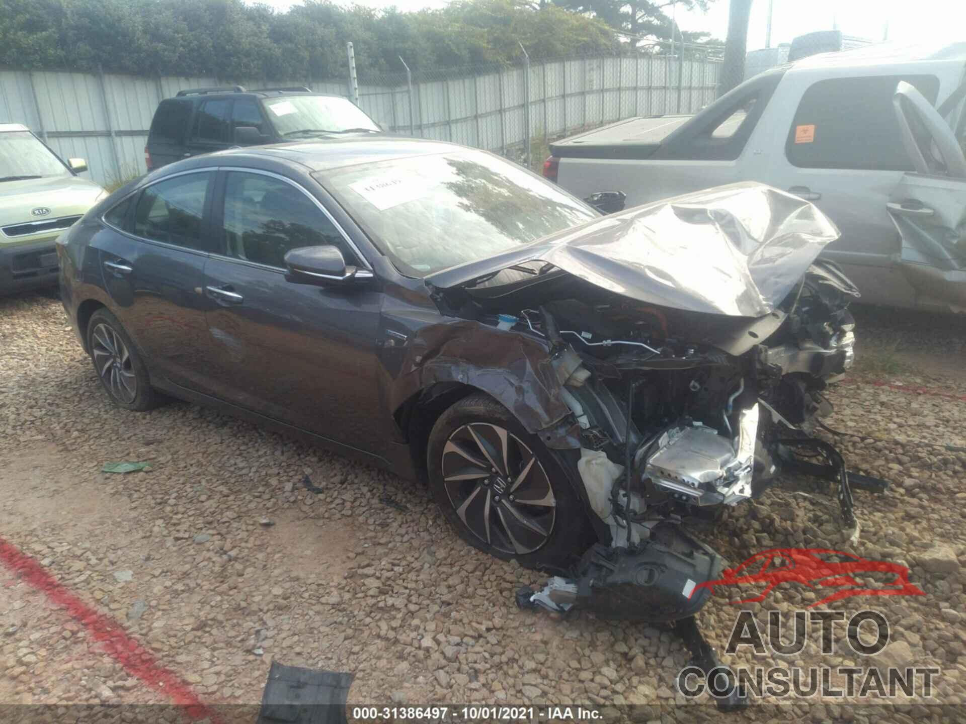 HONDA INSIGHT 2019 - 19XZE4F96KE006790