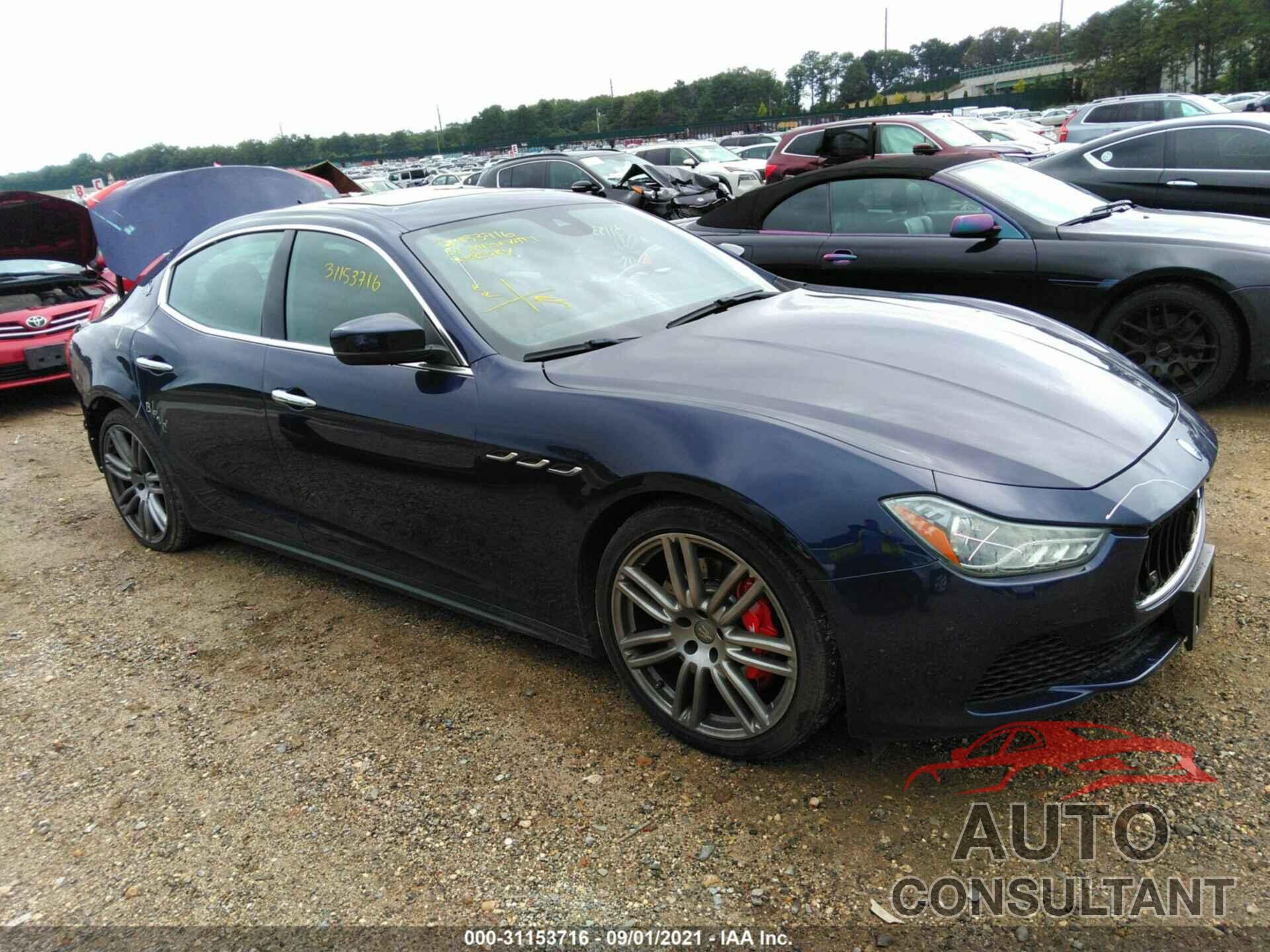 MASERATI GHIBLI 2017 - ZAM57RTAXH1218863