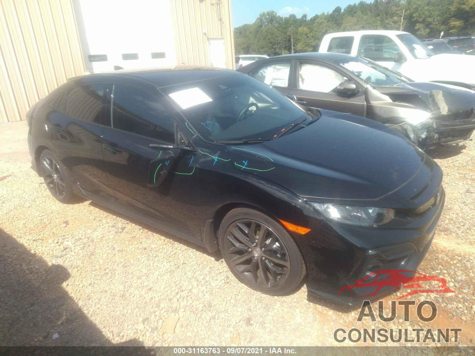 HONDA CIVIC HATCHBACK 2021 - SHHFK7H41MU227613