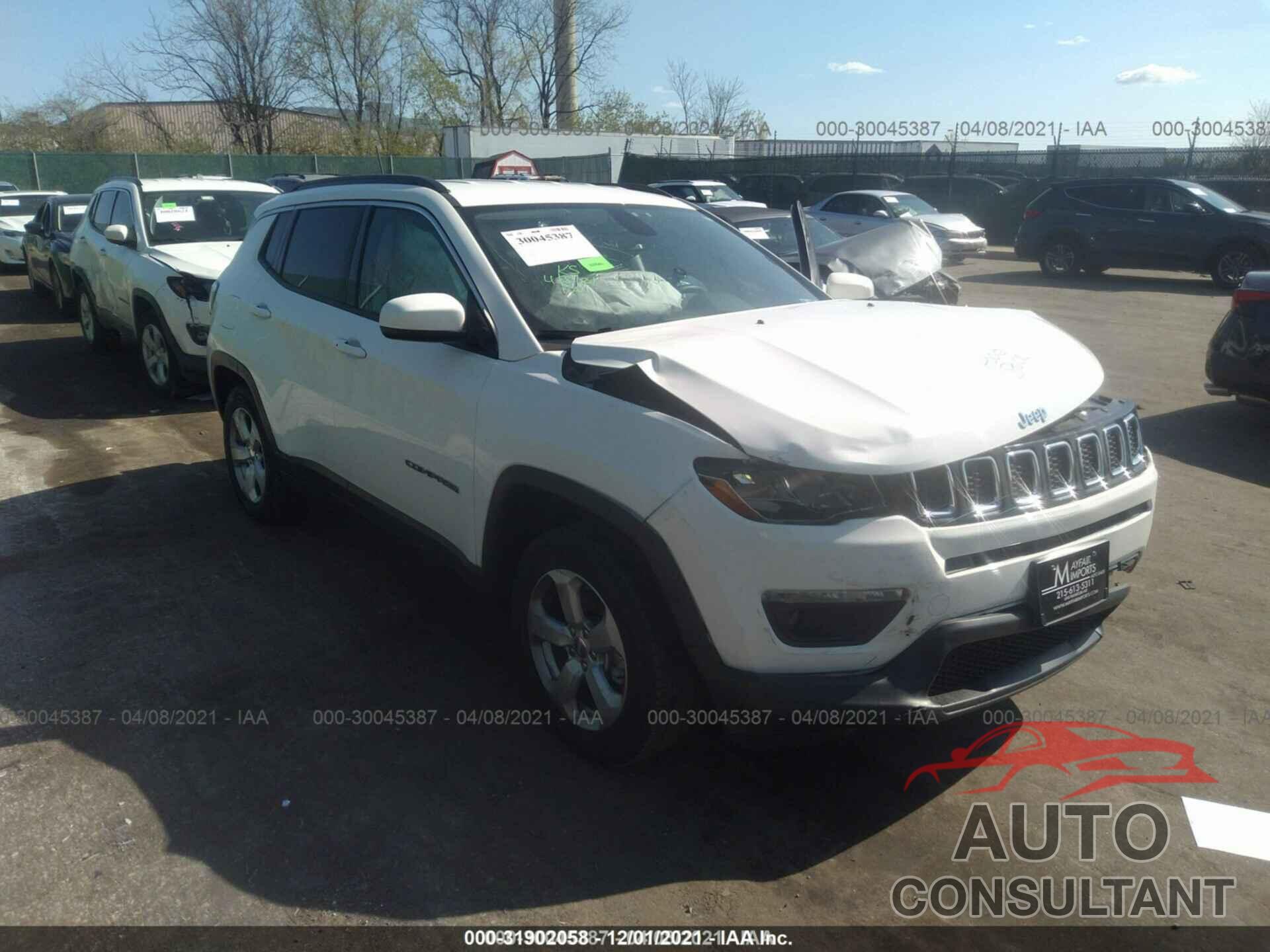 JEEP COMPASS 2018 - 3C4NJDBB0JT138599