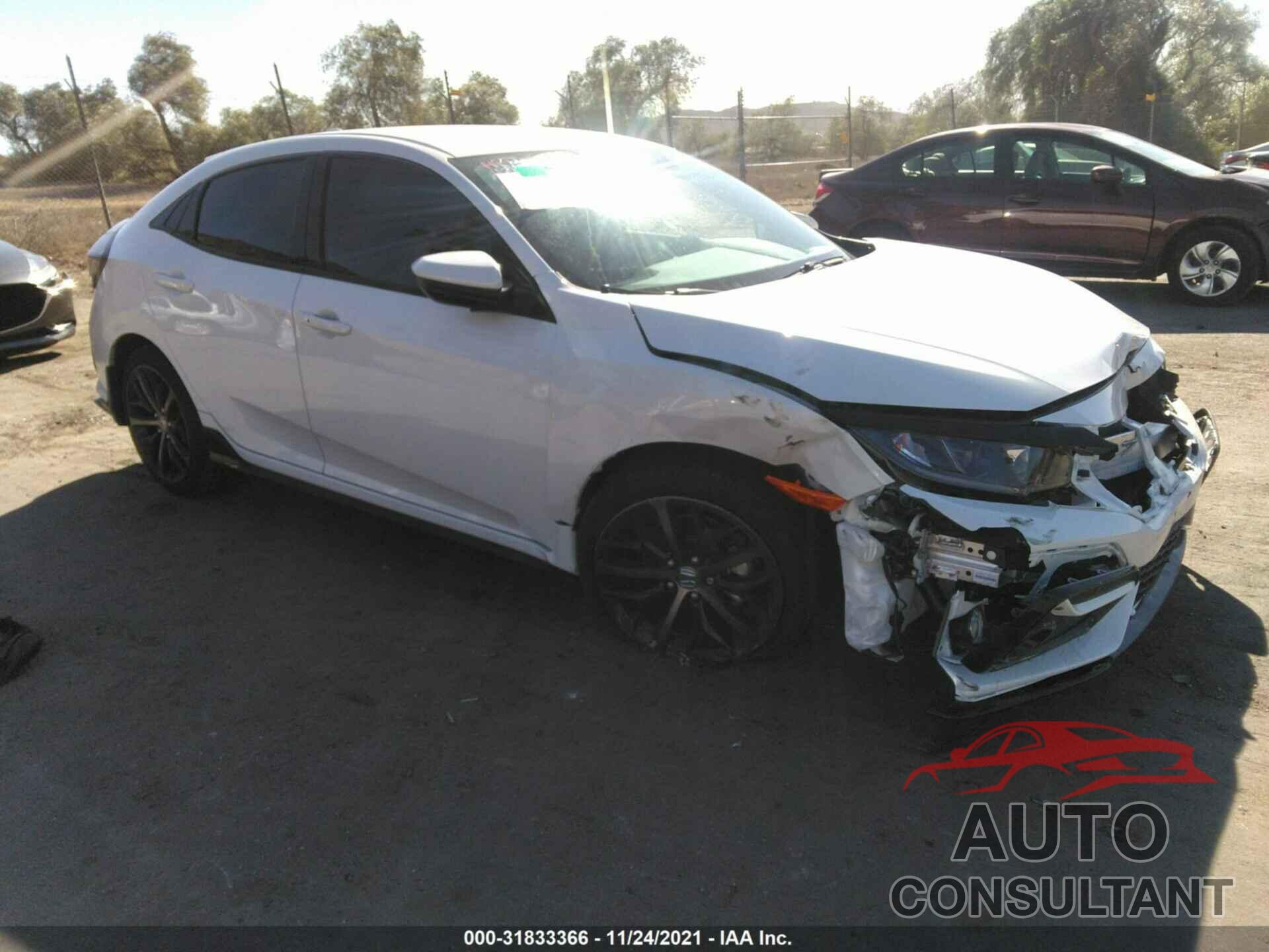 HONDA CIVIC HATCHBACK 2021 - SHHFK7H47MU419912