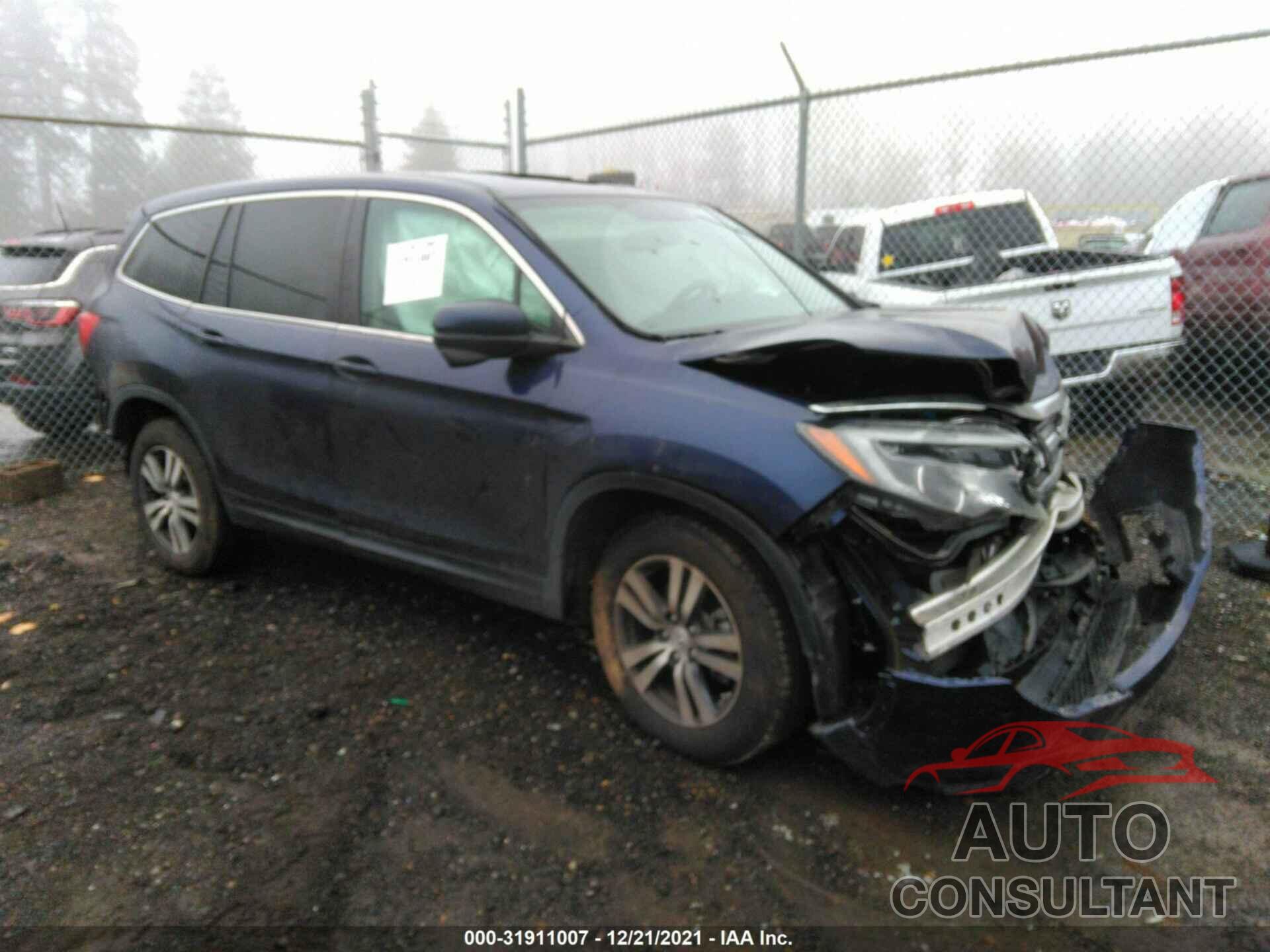 HONDA PILOT 2016 - 5FNYF6H52GB032772