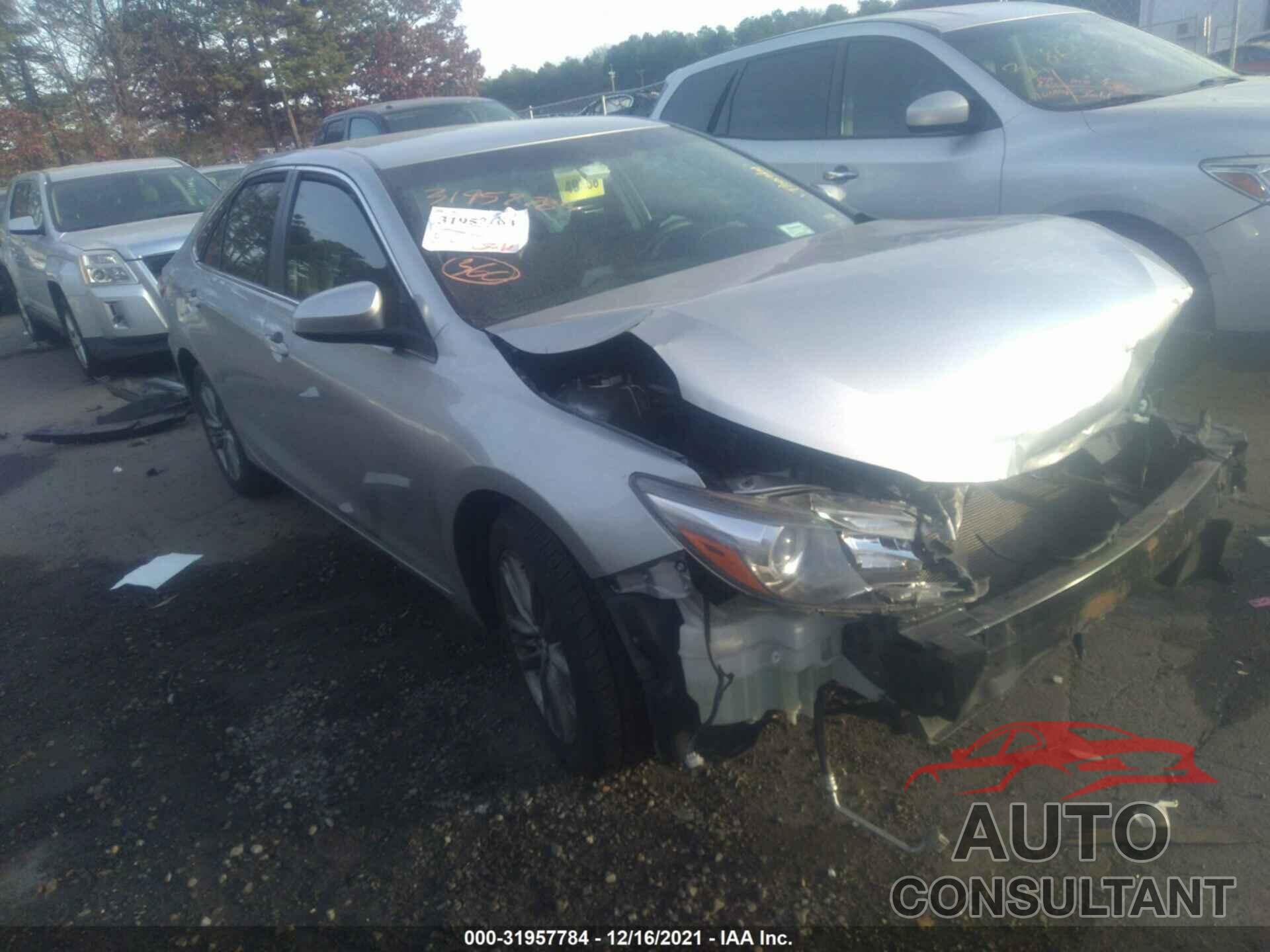 TOYOTA CAMRY 2017 - 4T1BF1FK5HU378370