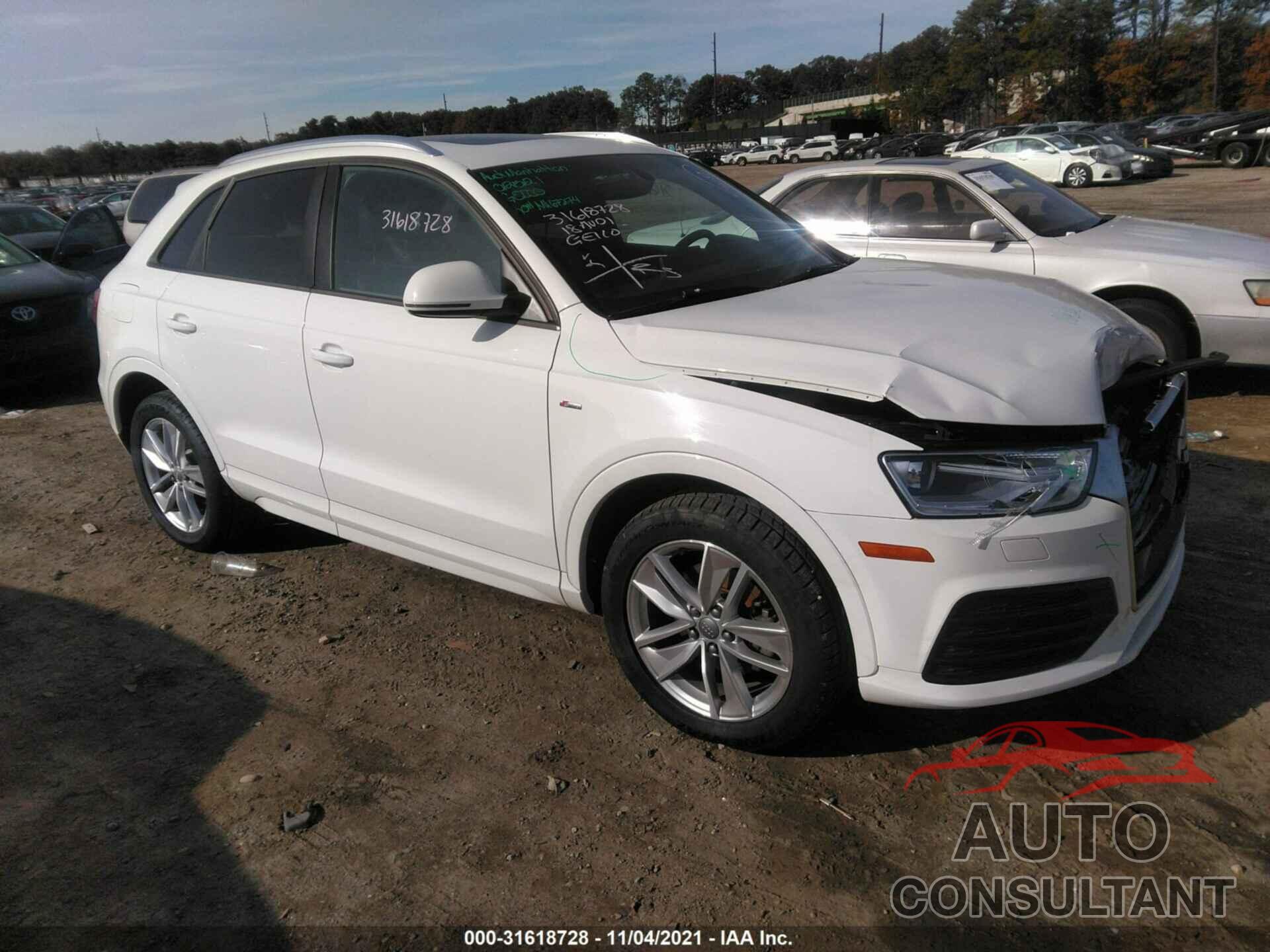 AUDI Q3 2018 - WA1BCCFS5JR026644