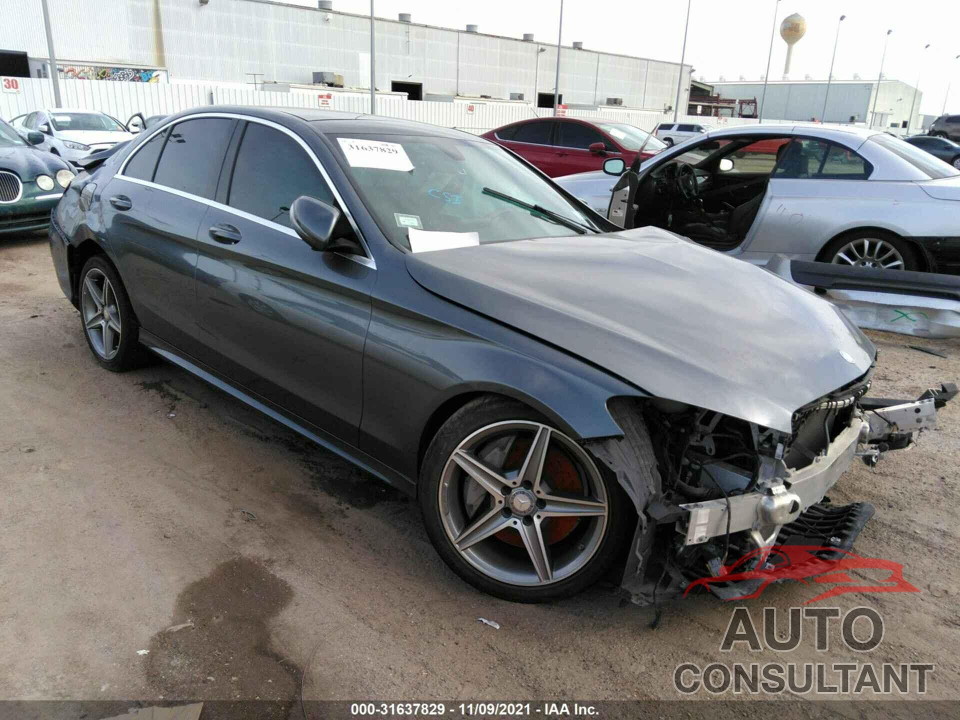 MERCEDES-BENZ C-CLASS 2017 - 55SWF4JB5HU183567