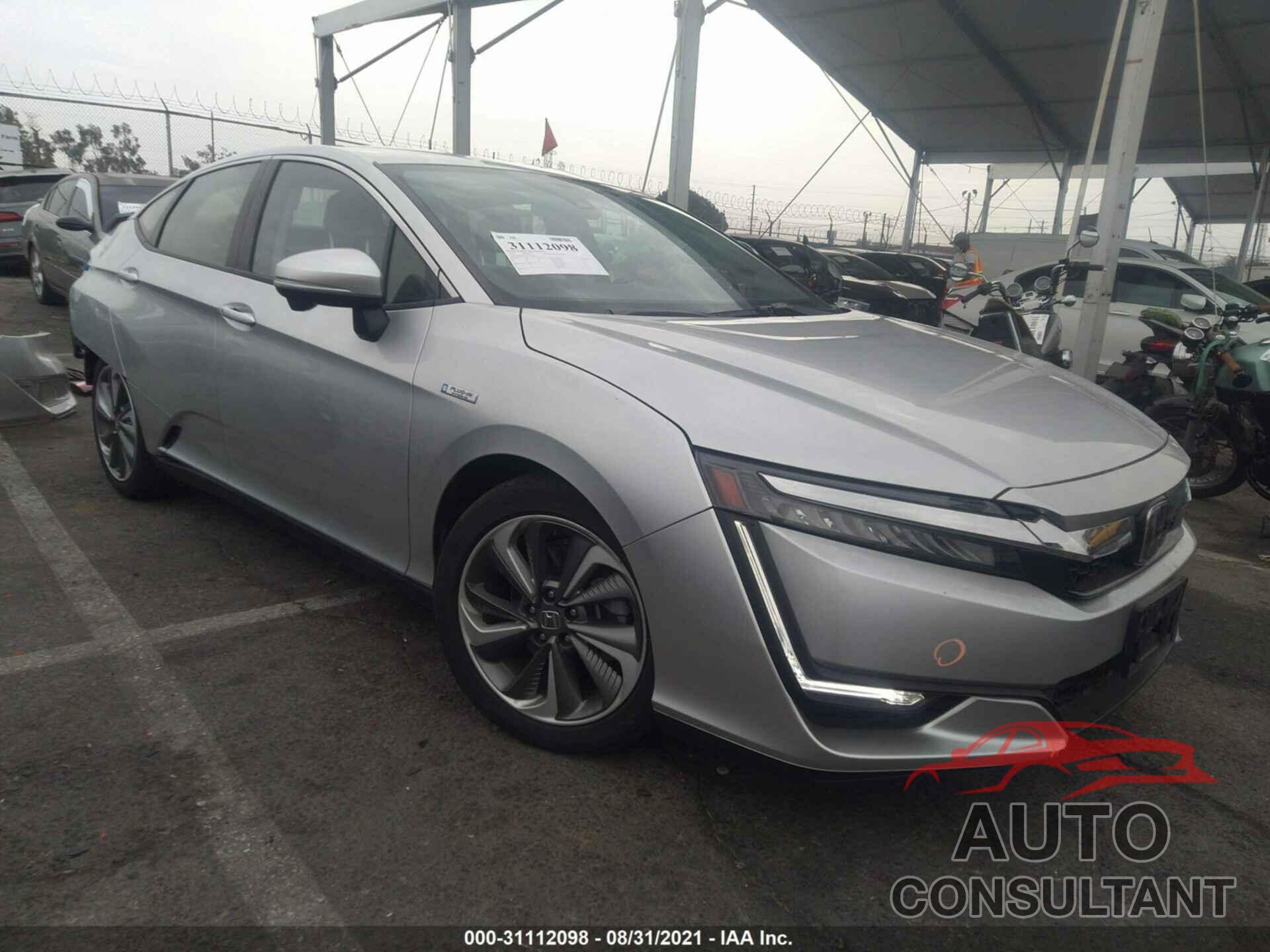 HONDA CLARITY PLUG-IN HYBRID 2019 - JHMZC5F37KC005998