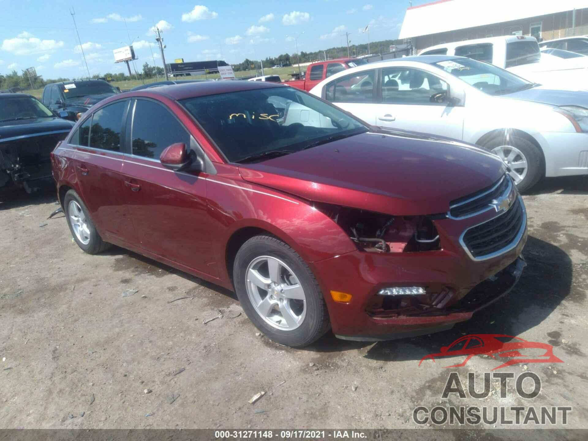 CHEVROLET CRUZE LIMITED 2016 - 1G1PE5SB5G7197236