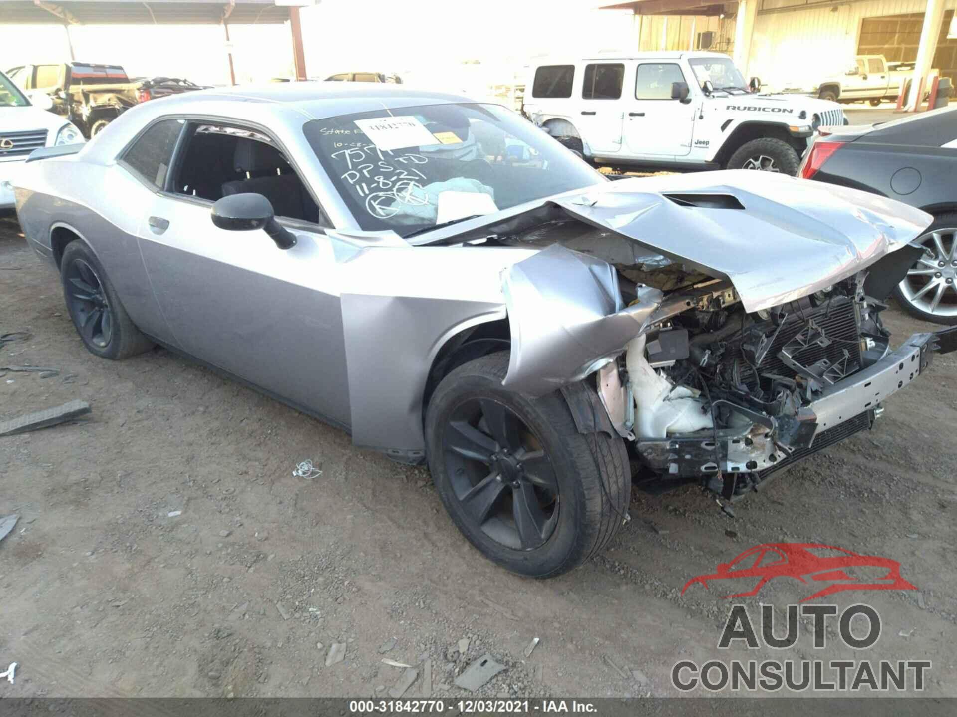 DODGE CHALLENGER 2016 - 2C3CDZAG5GH338327