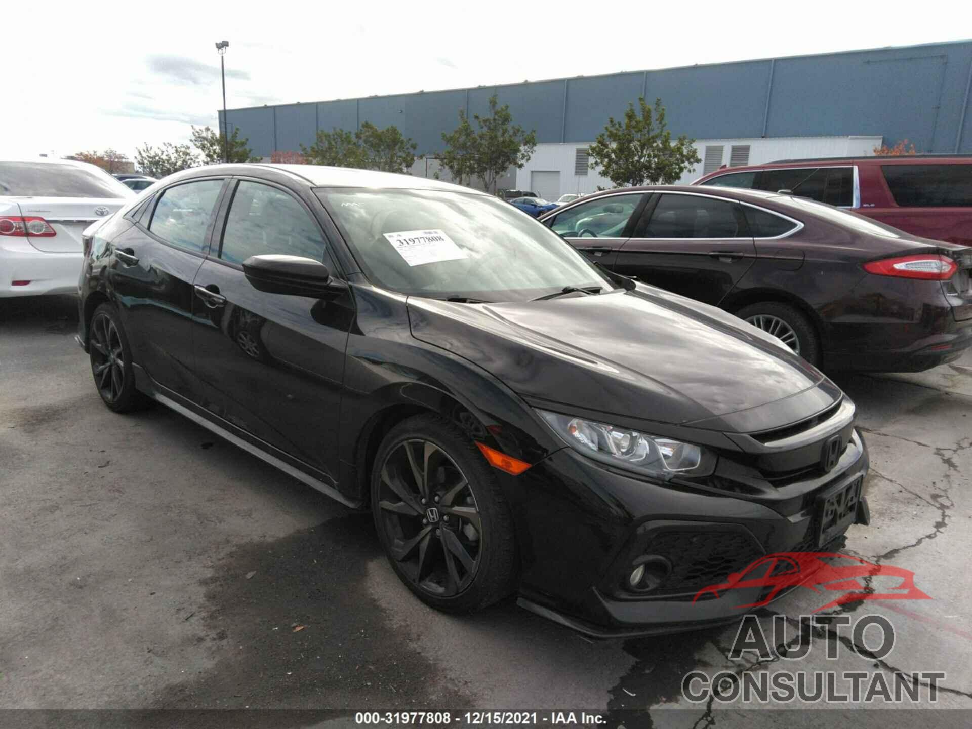 HONDA CIVIC HATCHBACK 2018 - SHHFK7H44JU404747