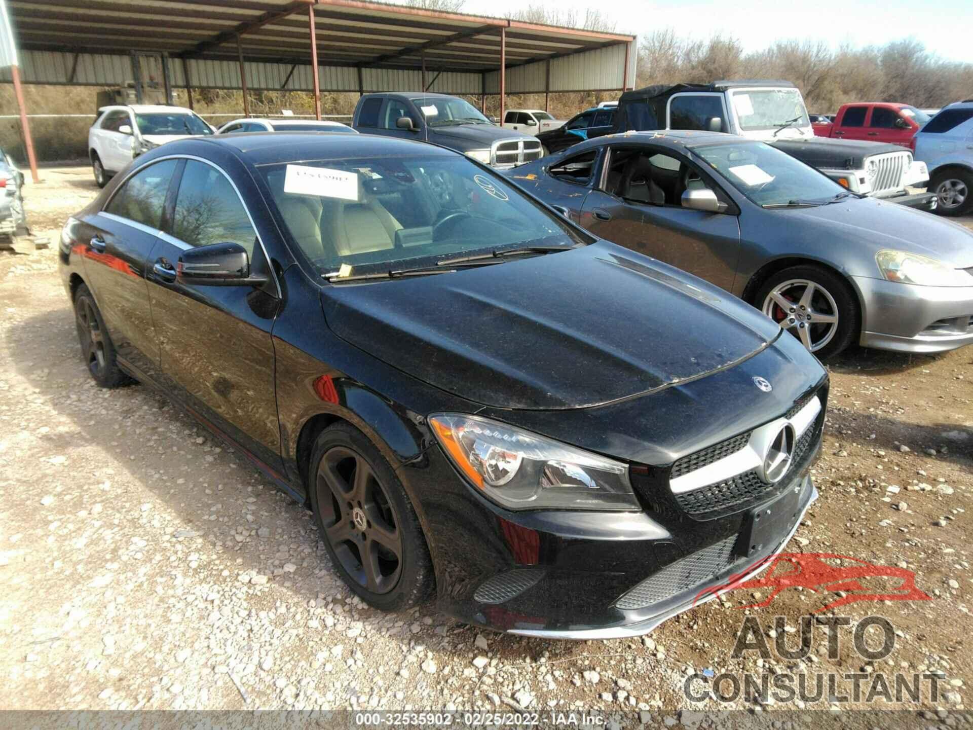 MERCEDES-BENZ CLA 2018 - 2T1BURHEXGC741659