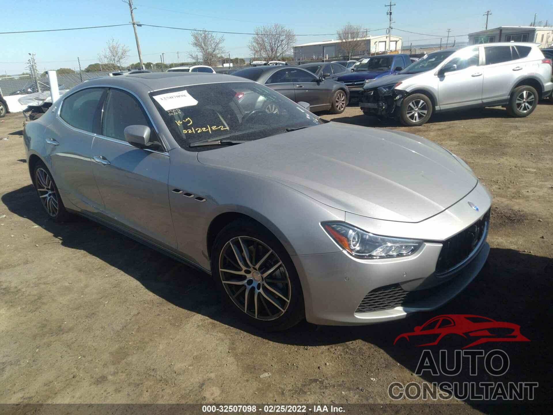 MASERATI GHIBLI 2017 - ZAM57XSA9H1226538