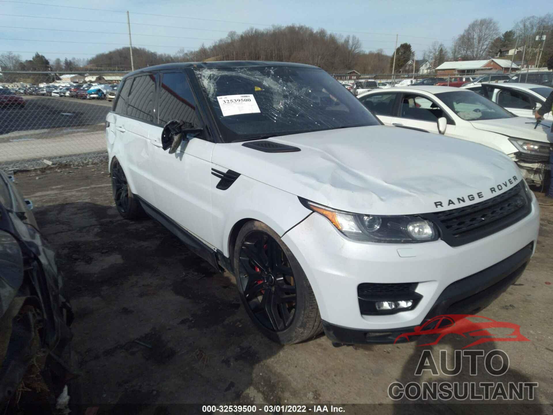 LAND ROVER RANGE ROVER SPORT 2016 - SALWR2EF2GA563606