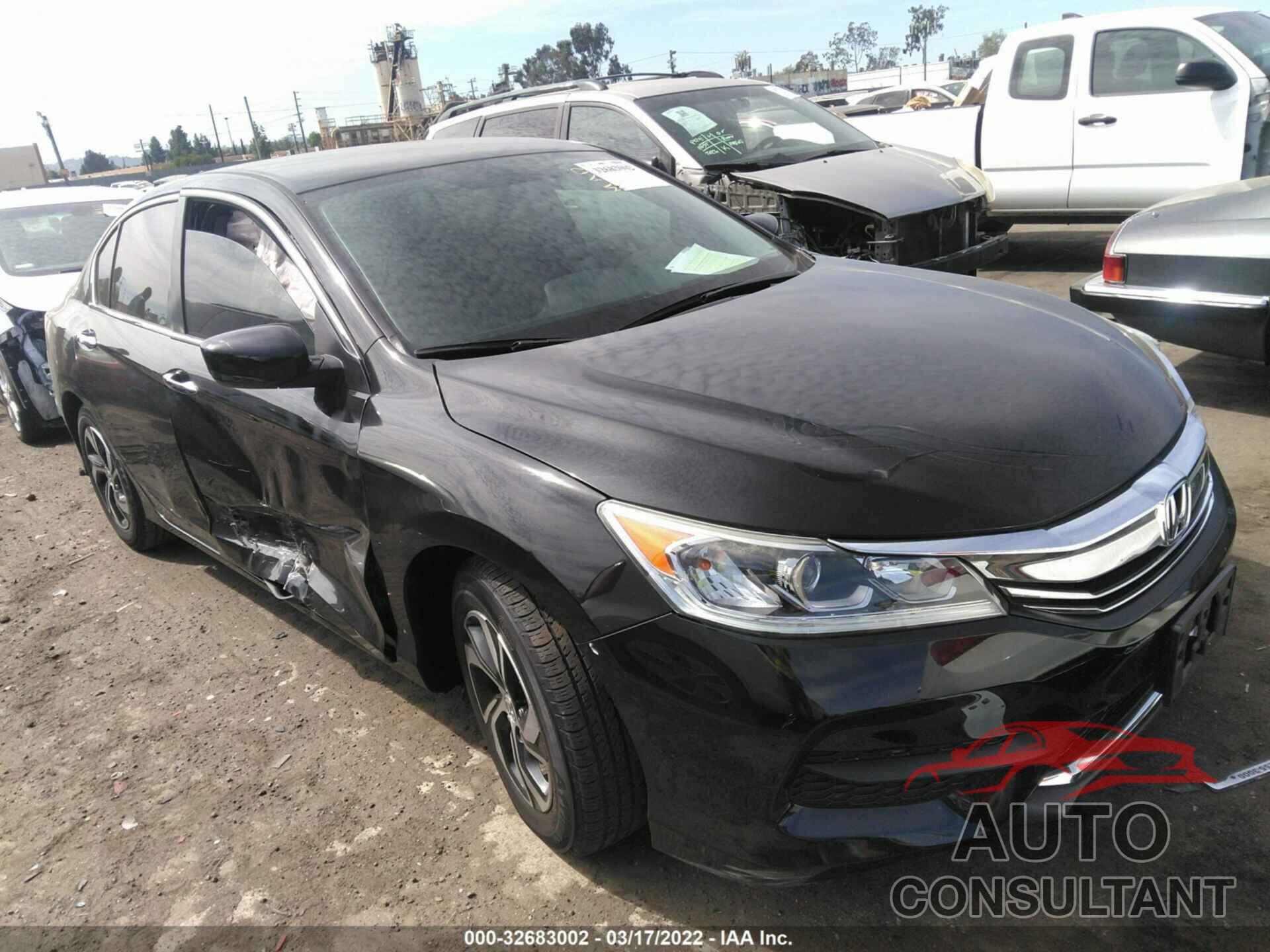 HONDA ACCORD SEDAN 2016 - 1HGCR2F37GA168787