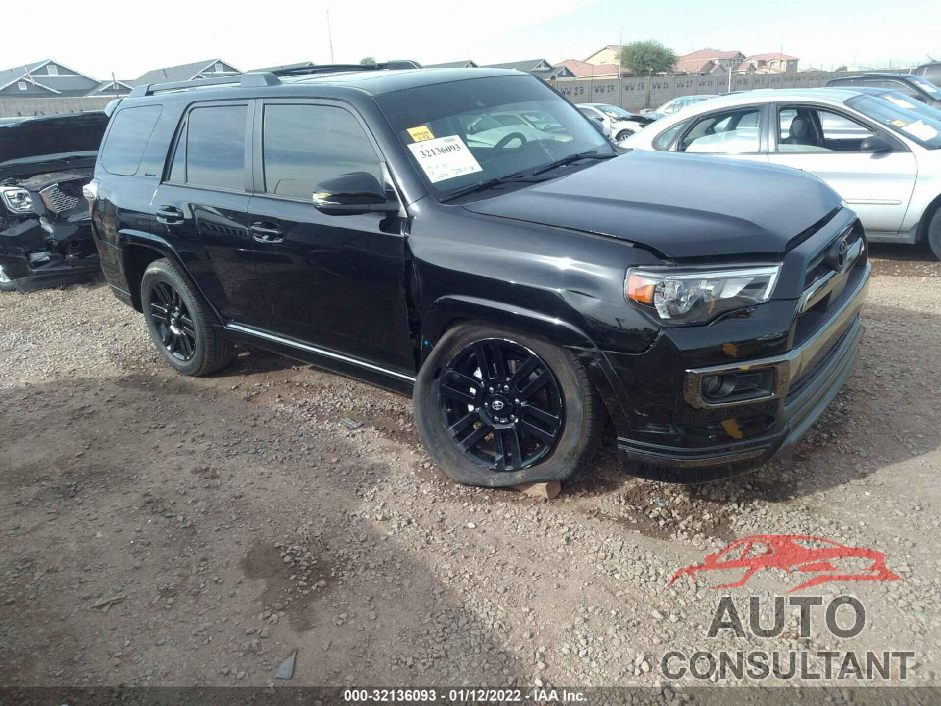 TOYOTA 4RUNNER 2021 - JTEJU5JR6M5854420