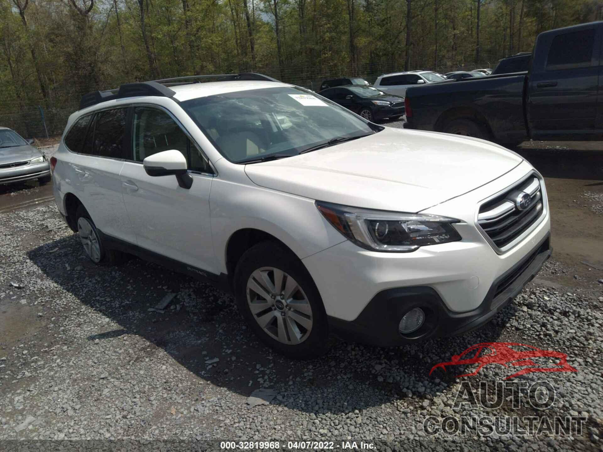 SUBARU OUTBACK 2018 - 4S4BSAFCXJ3327768