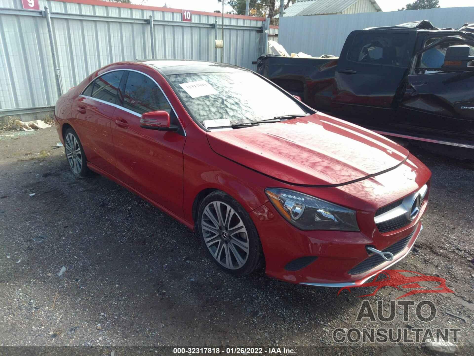 MERCEDES-BENZ CLA 2018 - WDDSJ4EB8JN650650