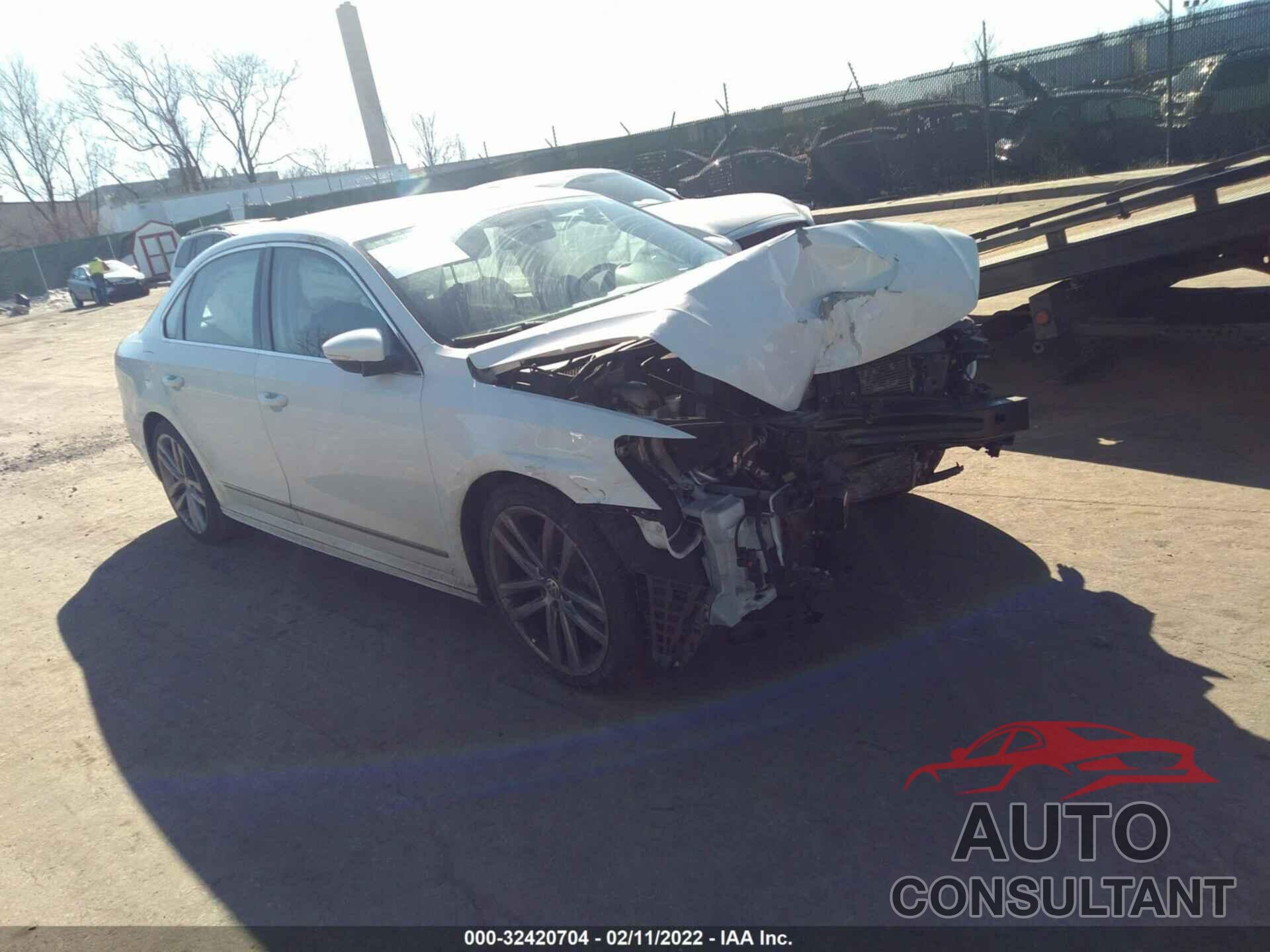 VOLKSWAGEN PASSAT 2016 - 1VWAS7A36GC065134