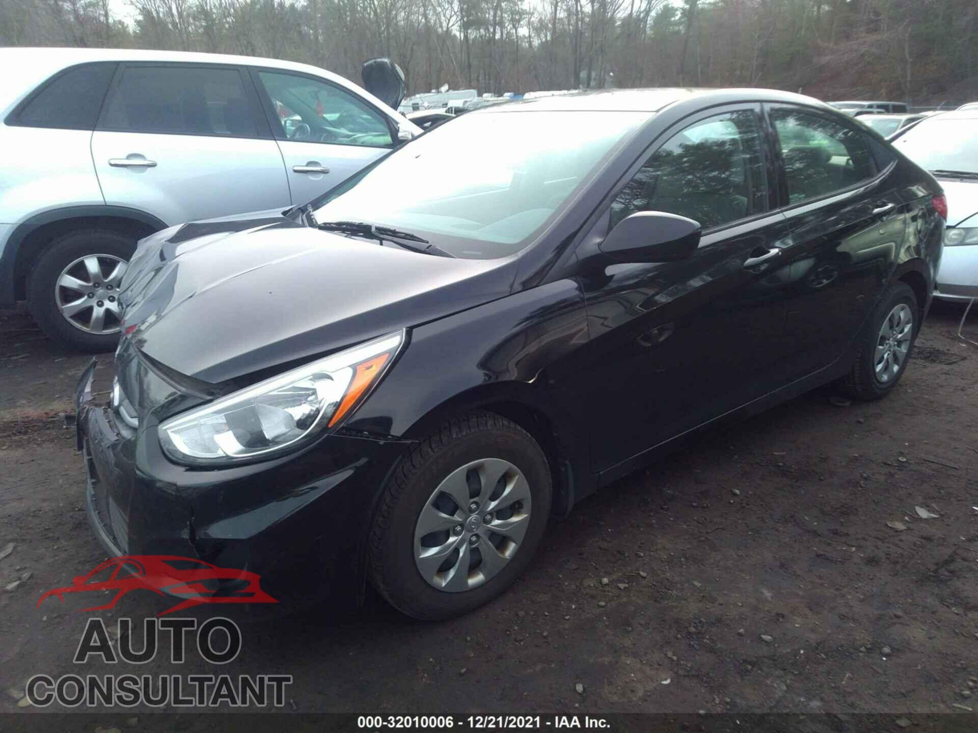 HYUNDAI ACCENT 2017 - KMHCT4AE5HU347328
