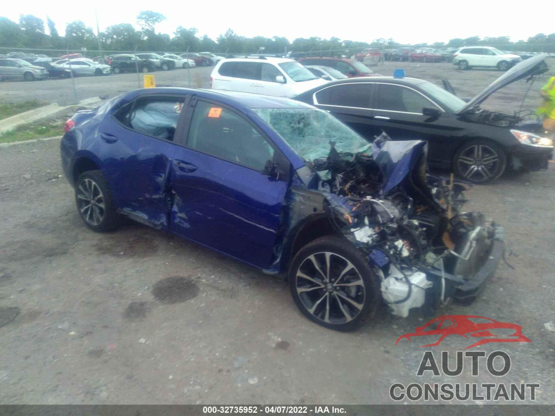 TOYOTA COROLLA 2019 - 5YFBURHE4KP907943