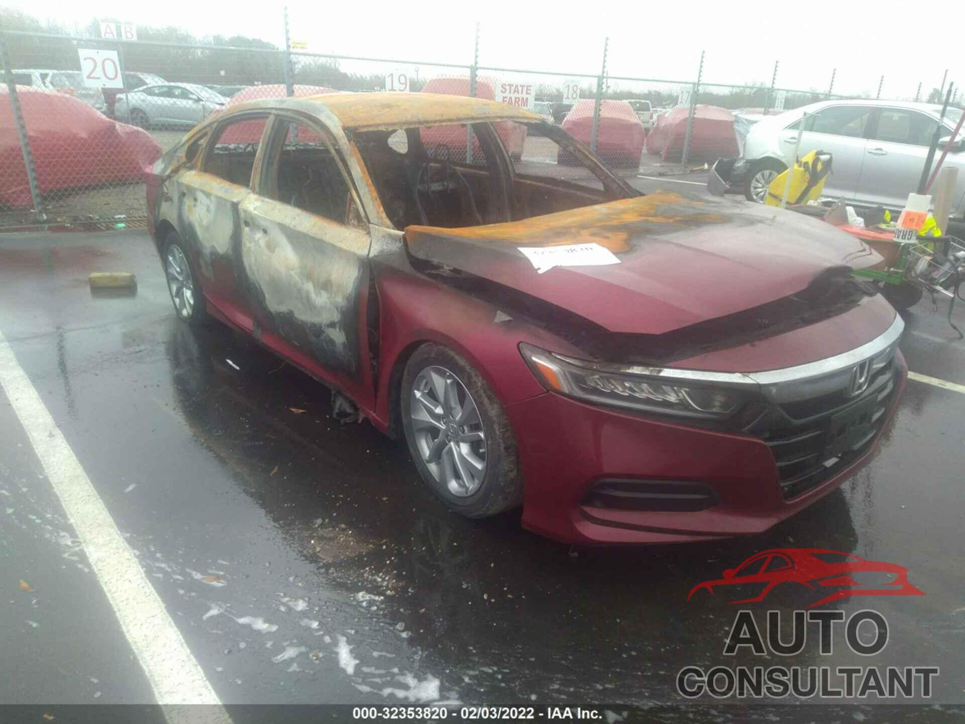 HONDA ACCORD SEDAN 2018 - 1HGCV1F16JA075495