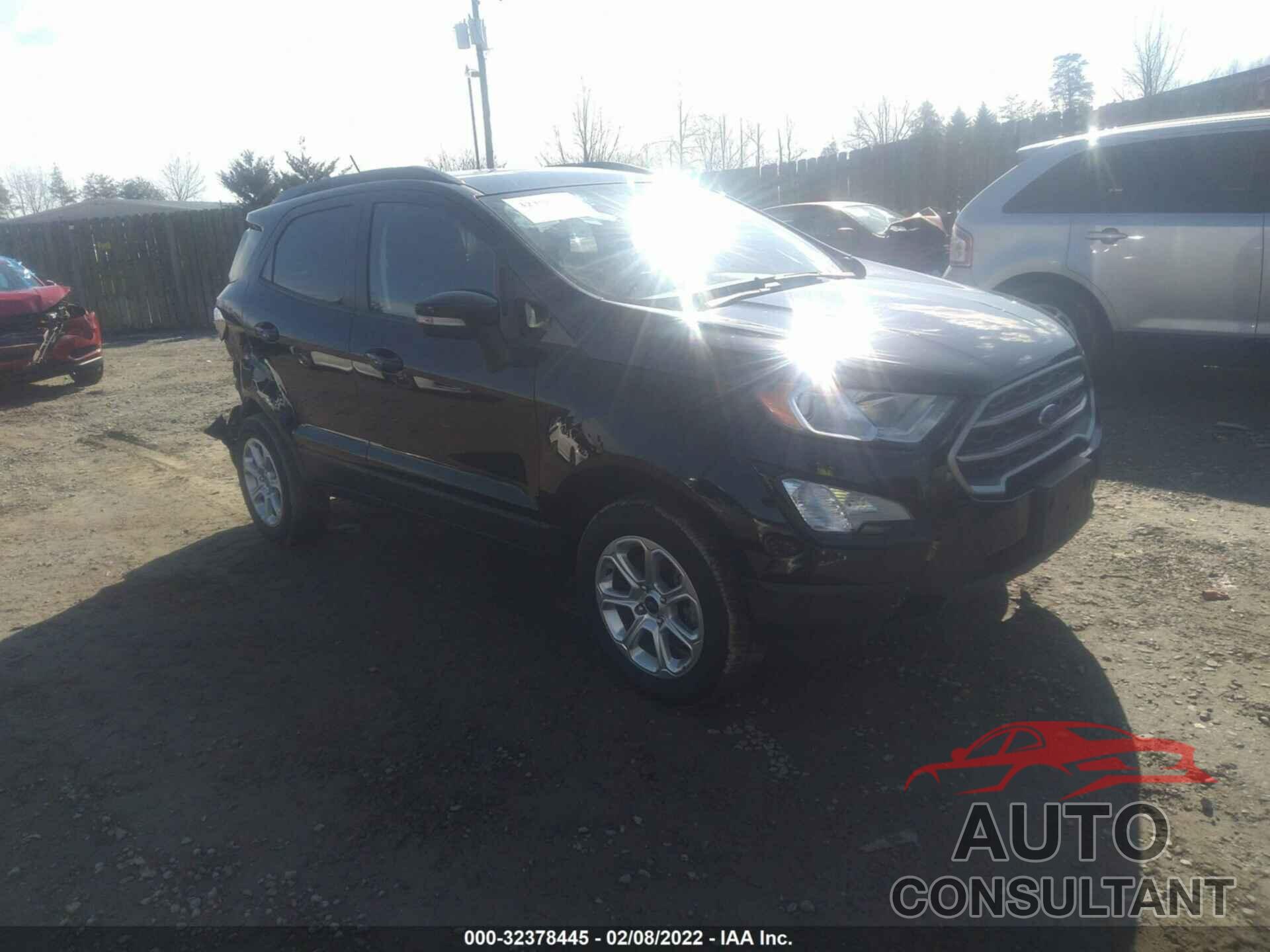 FORD ECOSPORT 2020 - MAJ6S3GL0LC338304