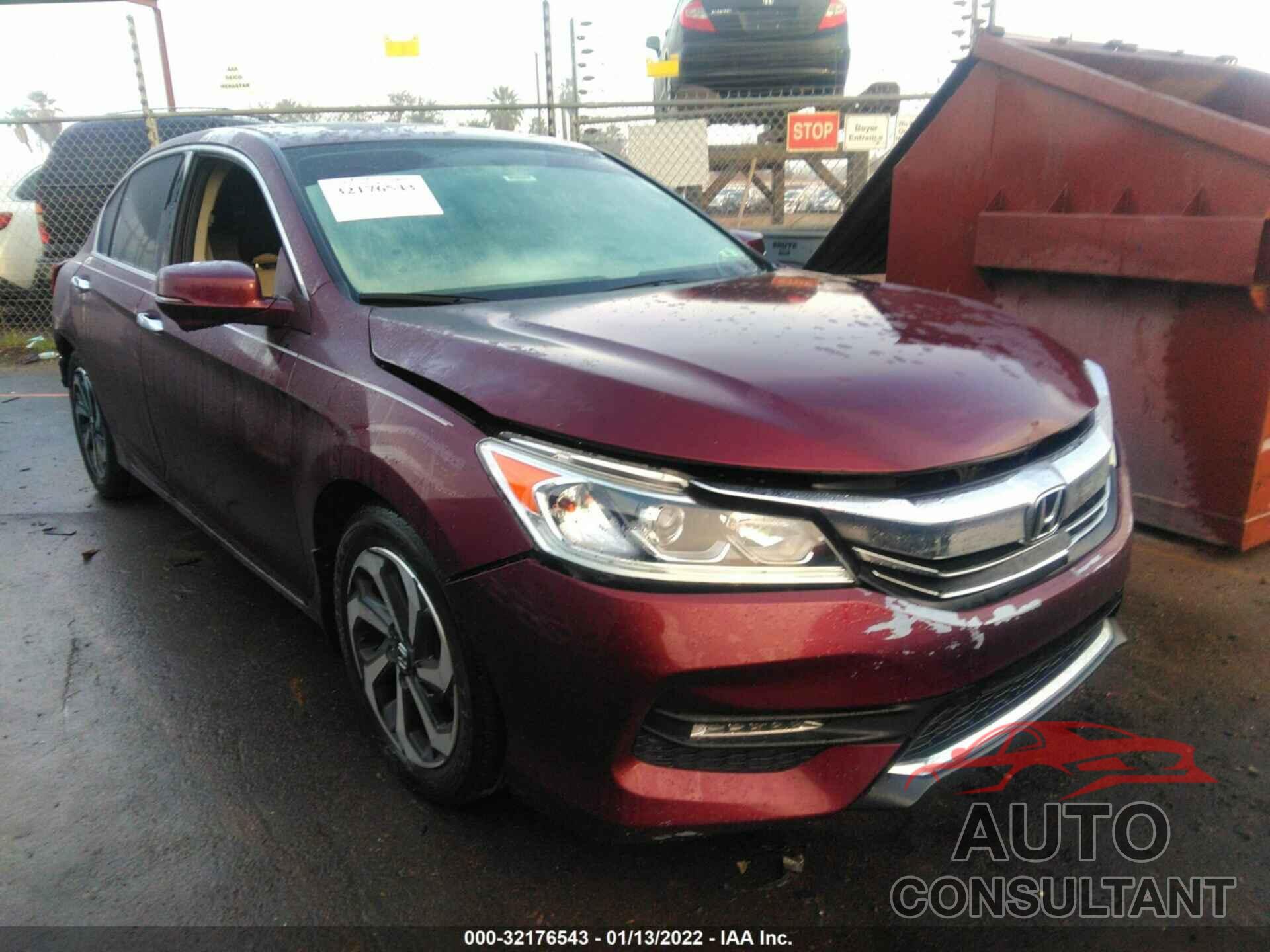 HONDA ACCORD SEDAN 2017 - 1HGCR2F75HA242325