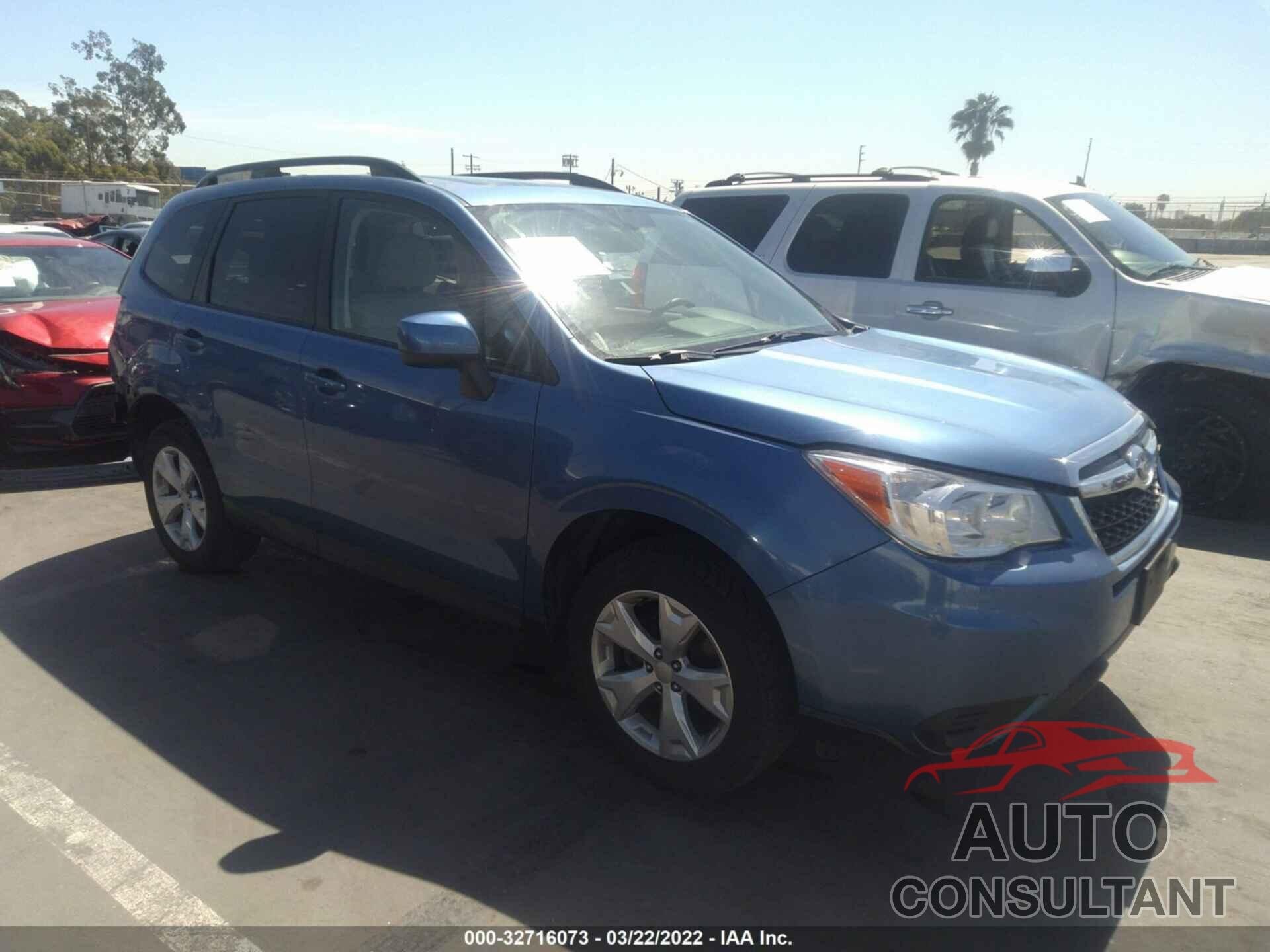 SUBARU FORESTER 2016 - JF2SJADC9GH491195