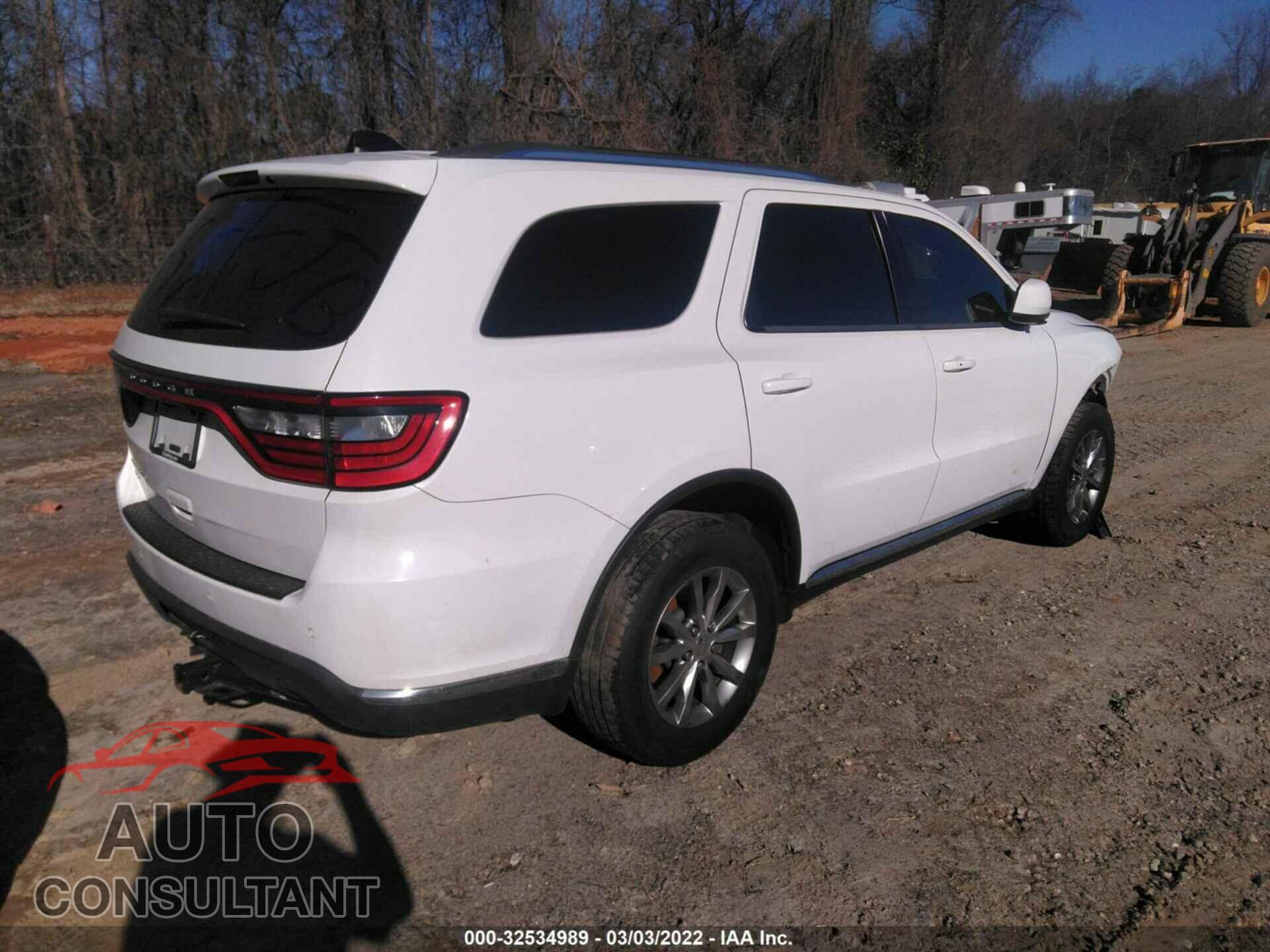 DODGE DURANGO 2017 - 1C4RDJAG6HC871492