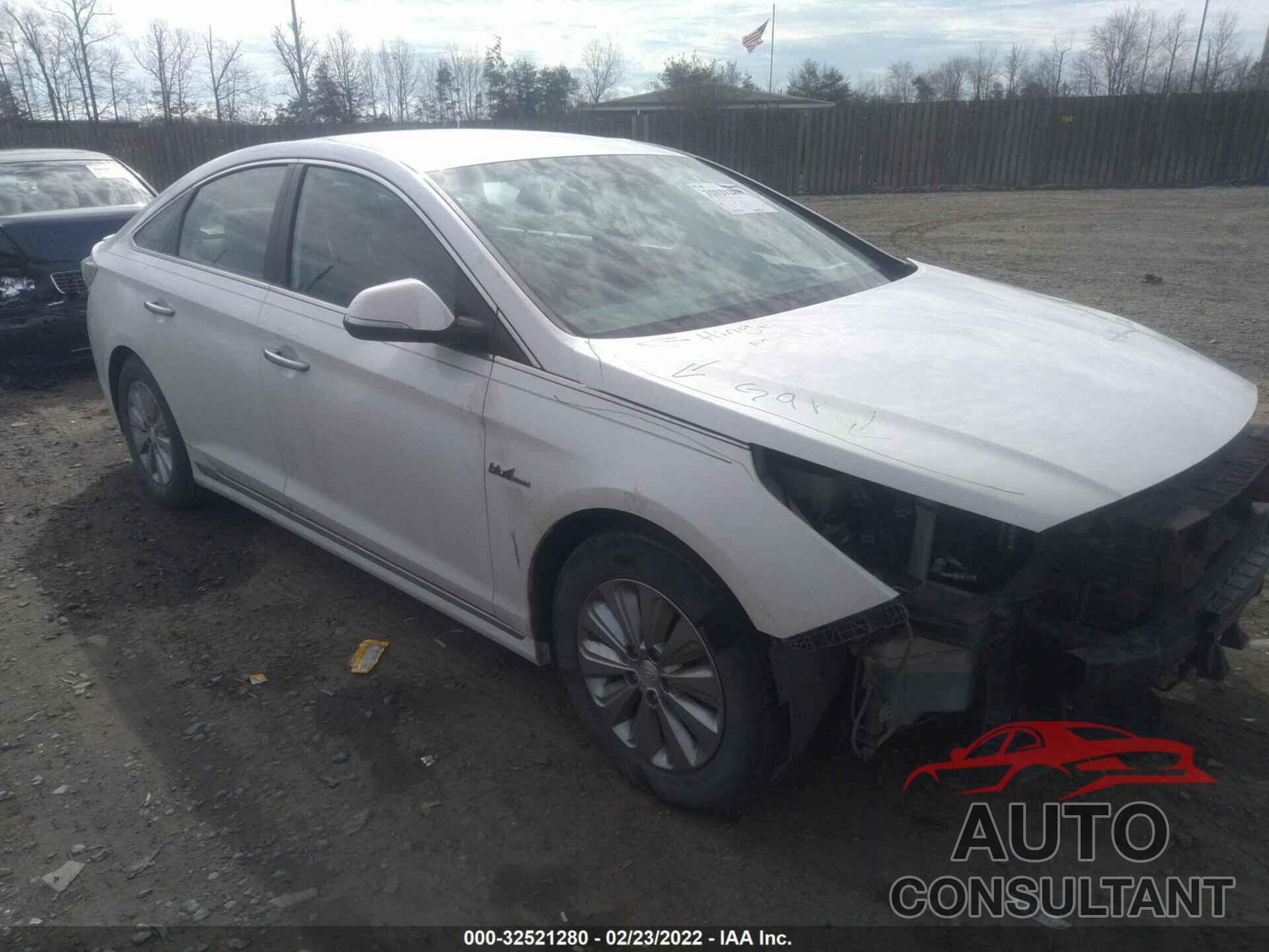 HYUNDAI SONATA HYBRID 2016 - KMHE24L15GA037007