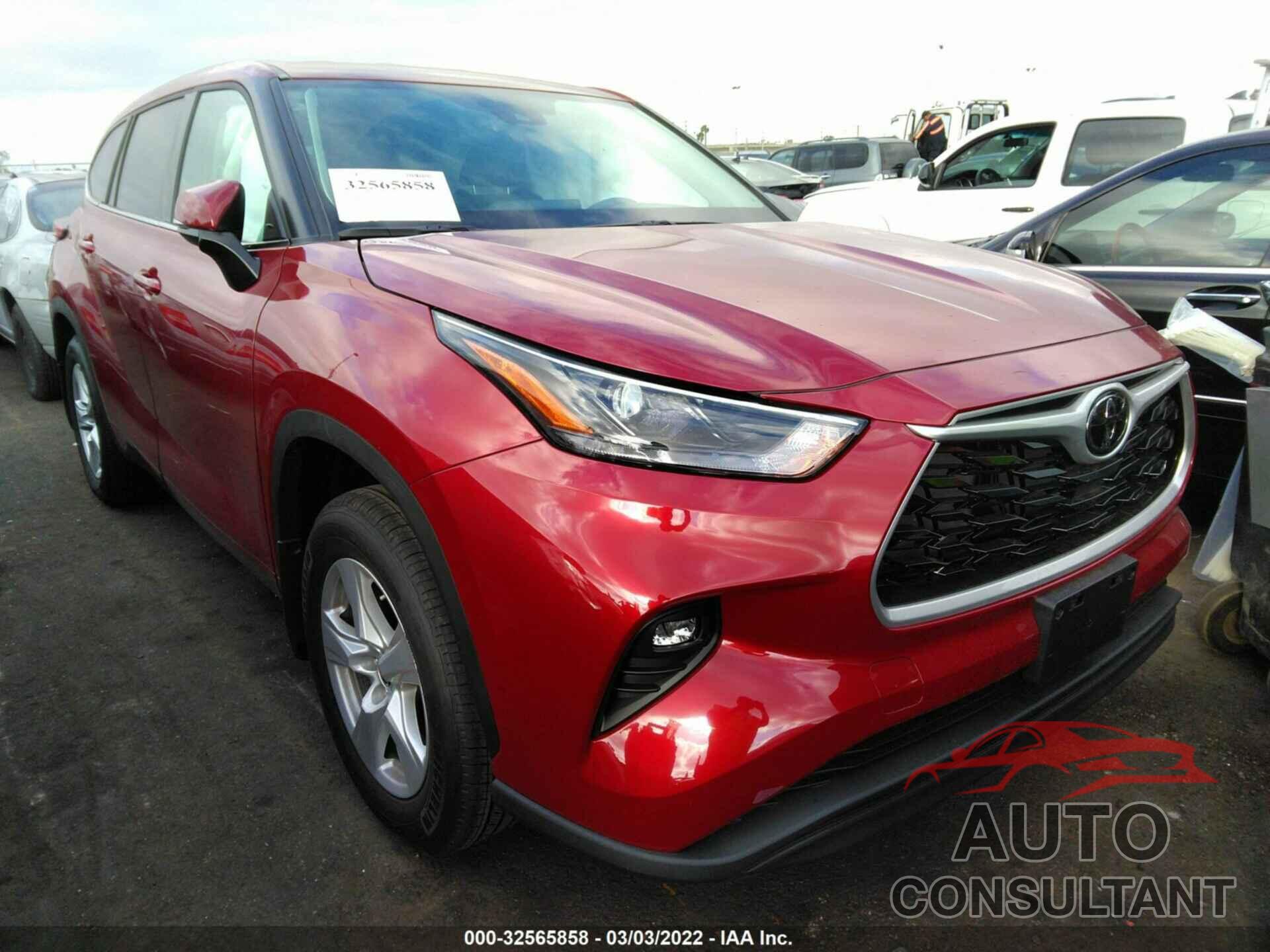 TOYOTA HIGHLANDER 2022 - 5TDZZRAH9NS542420