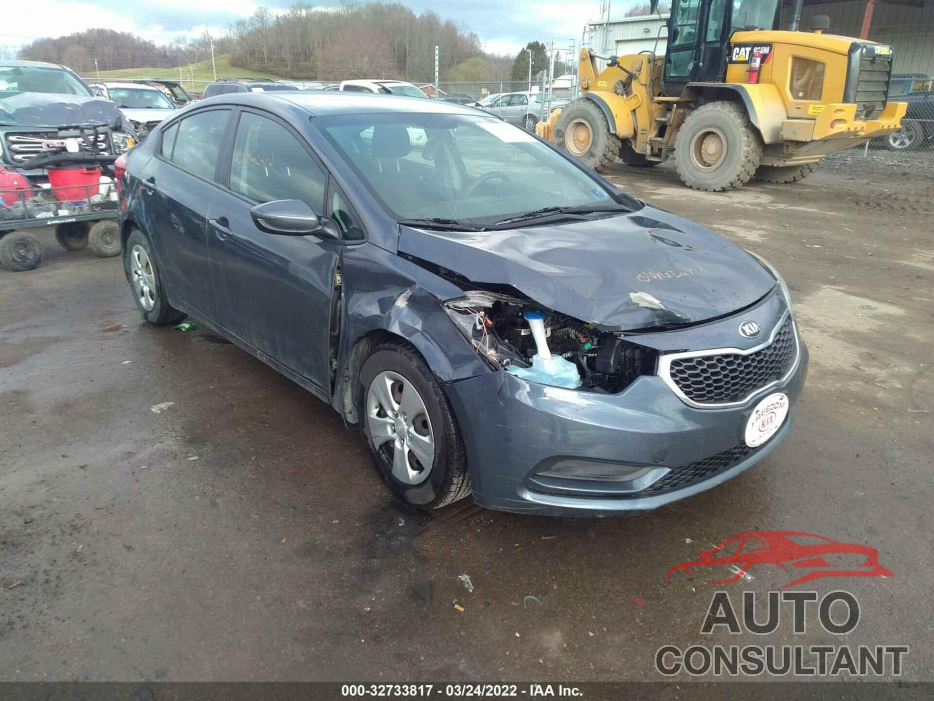 KIA FORTE 2016 - KNAFK4A65G5612378