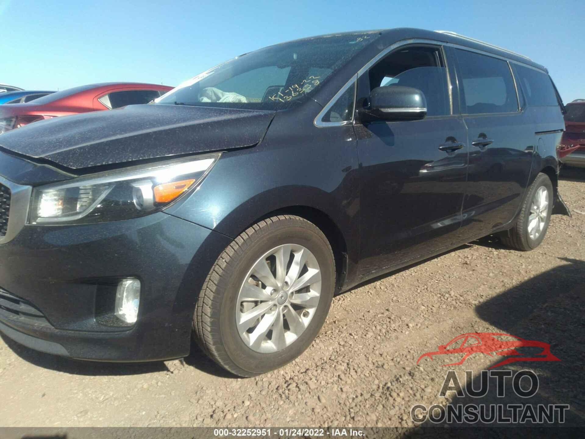 KIA SEDONA 2016 - KNDMC5C16G6136358