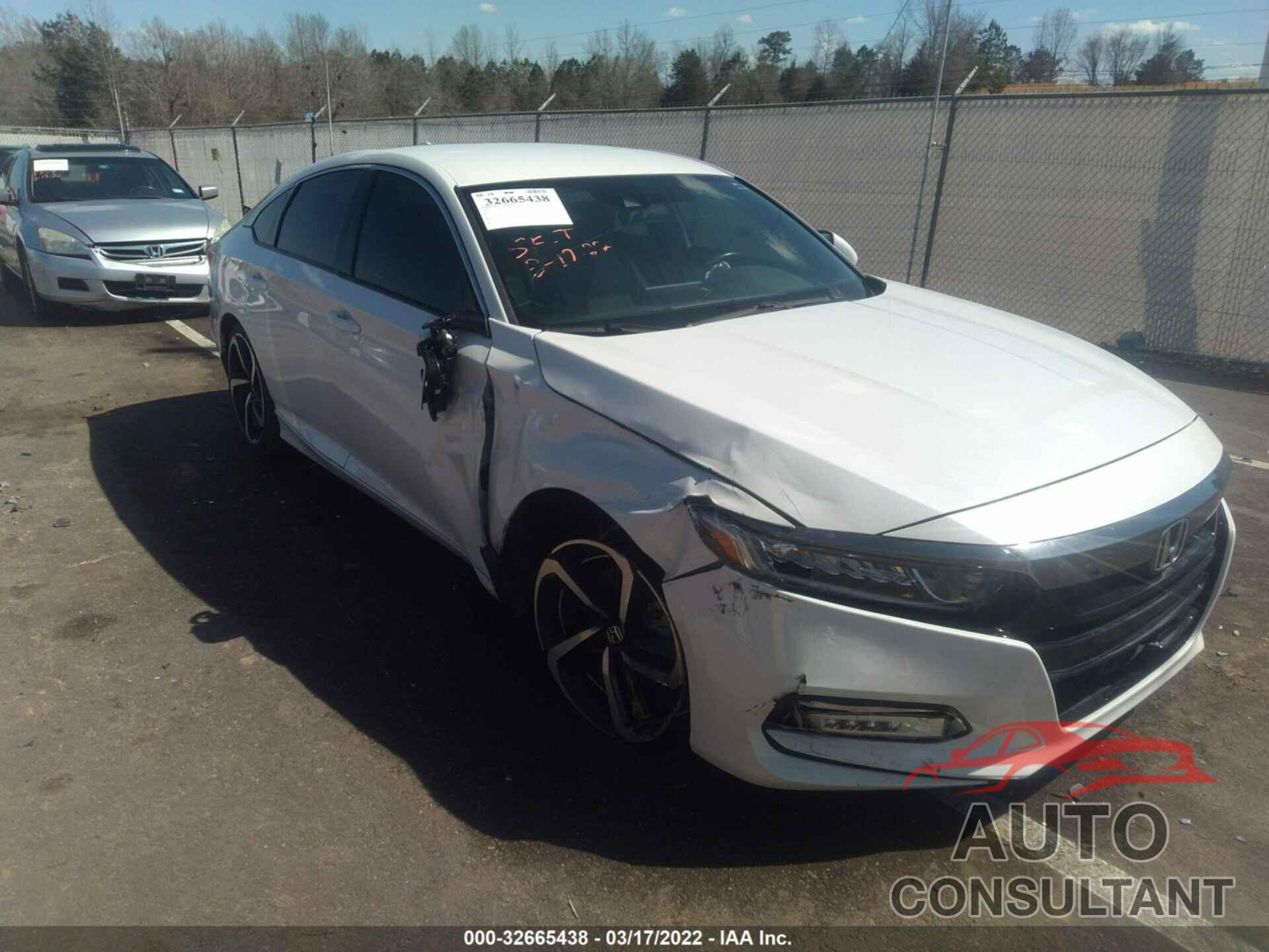 HONDA ACCORD SEDAN 2019 - 1HGCV1F31KA045291