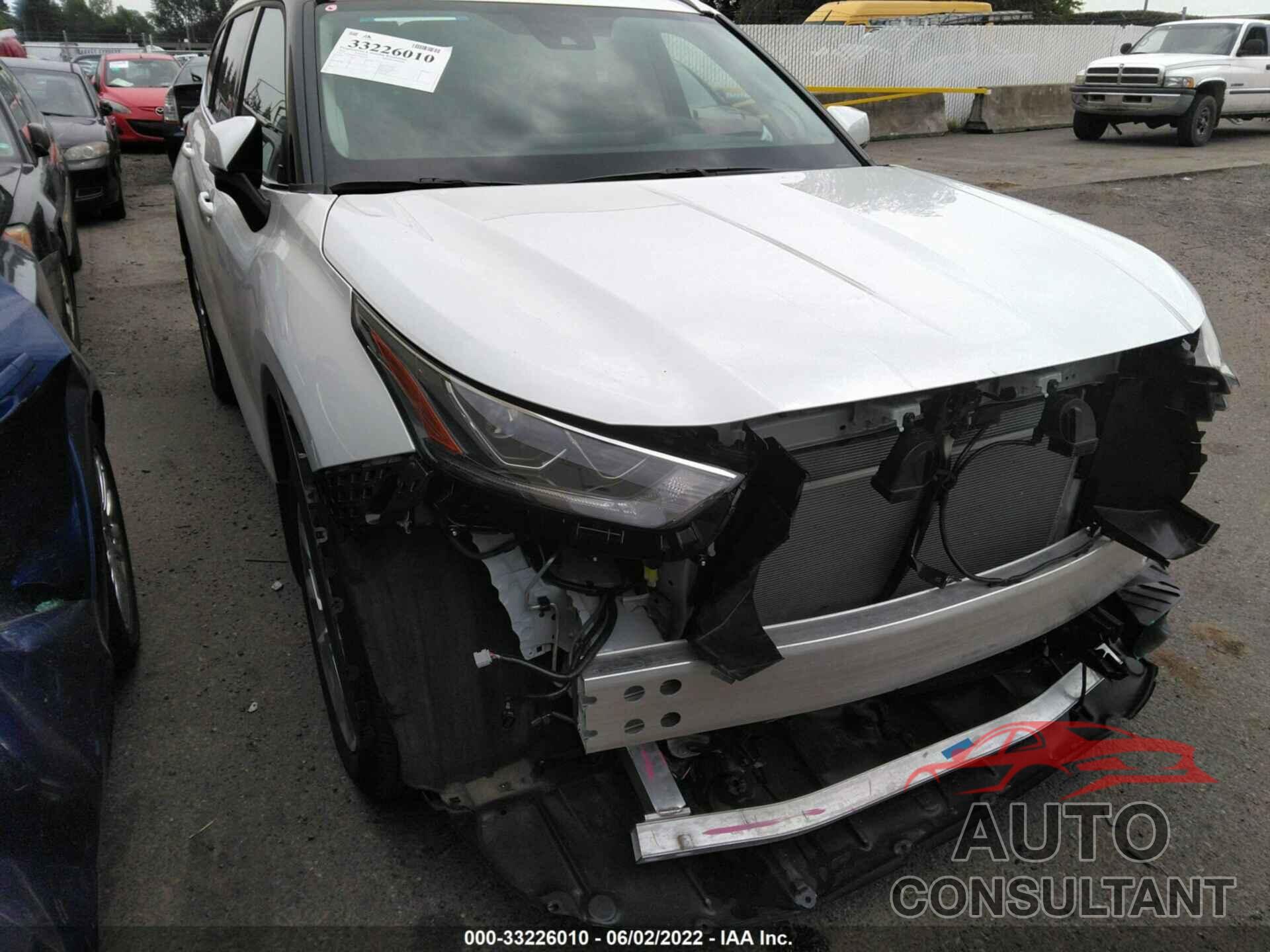 TOYOTA HIGHLANDER 2022 - 5TDDZRBHXNS192109